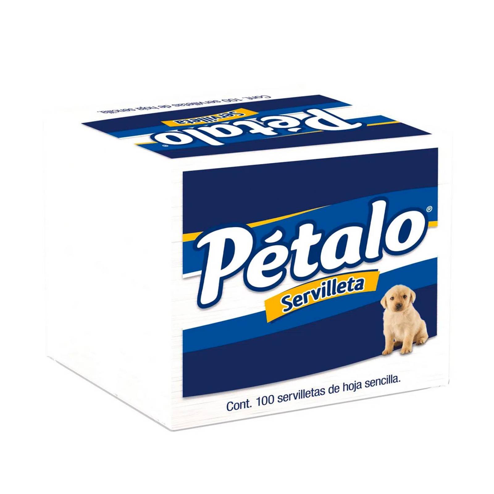 Servilletas Pétalo Blancas 100 piezas 