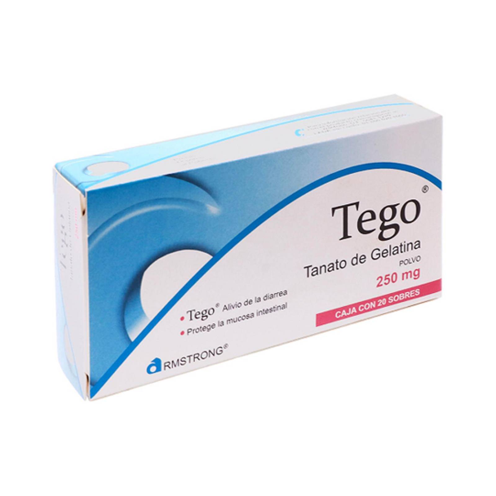 Antidiarreico Tego 250 mg 20 sobres 