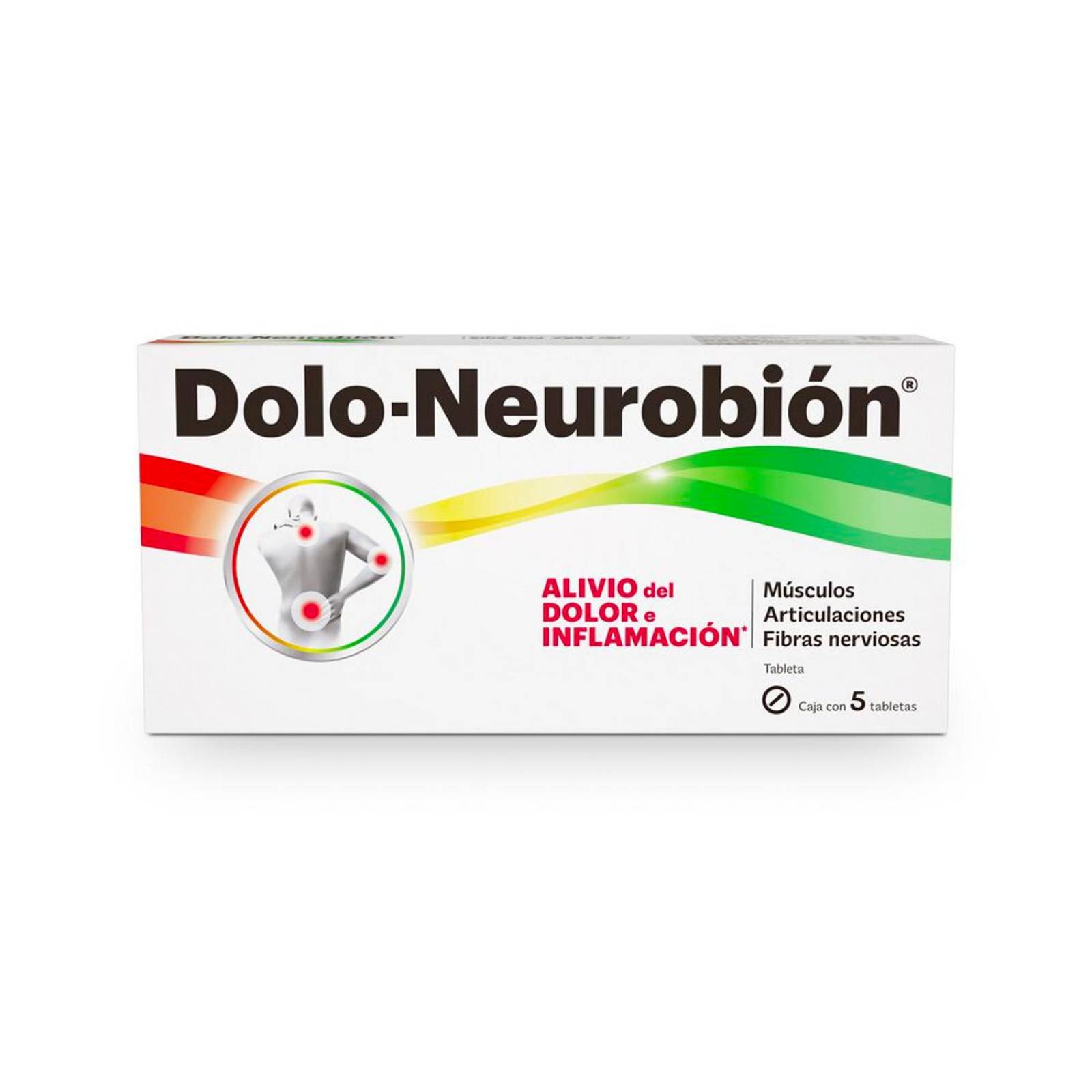 Tabletas Dolo-Neurobión 5 piezas 