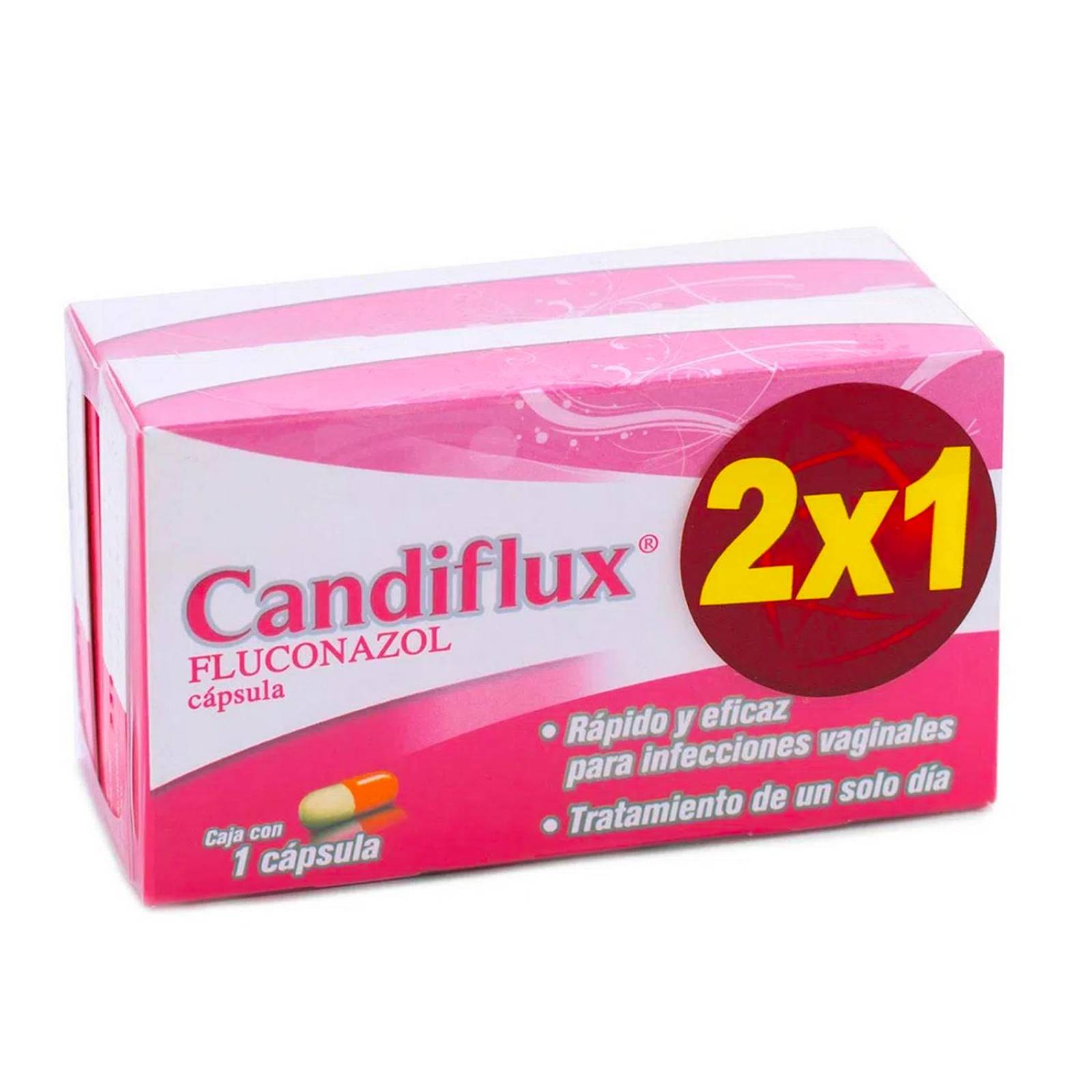 Fluconazol Candiflux 2 piezas