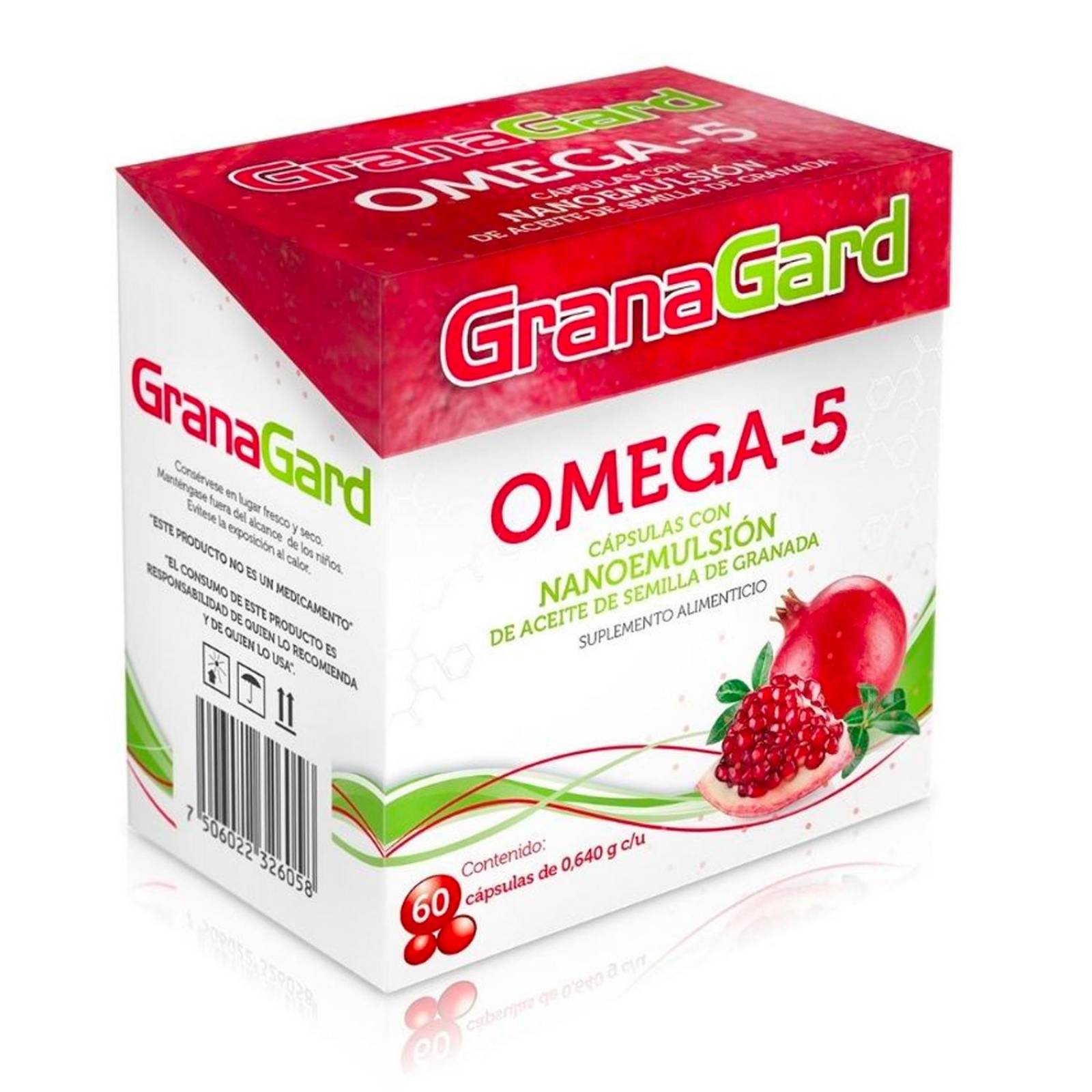 Suplemento Alimenticio GranaGard Omega 5 60 Cápsulas