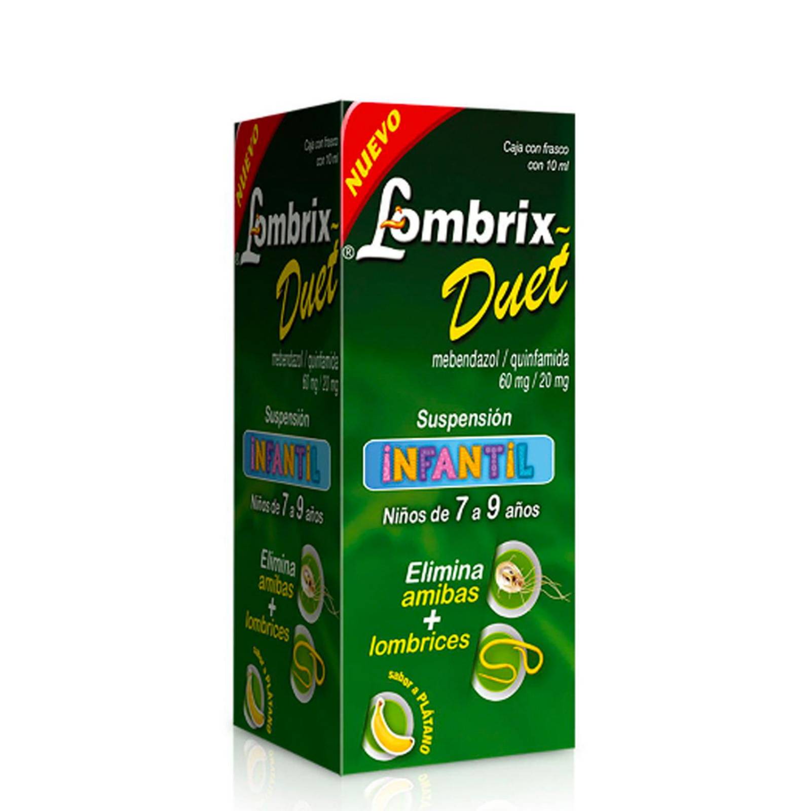 Suspensión Infantil Lombrix Duet 10 ml 