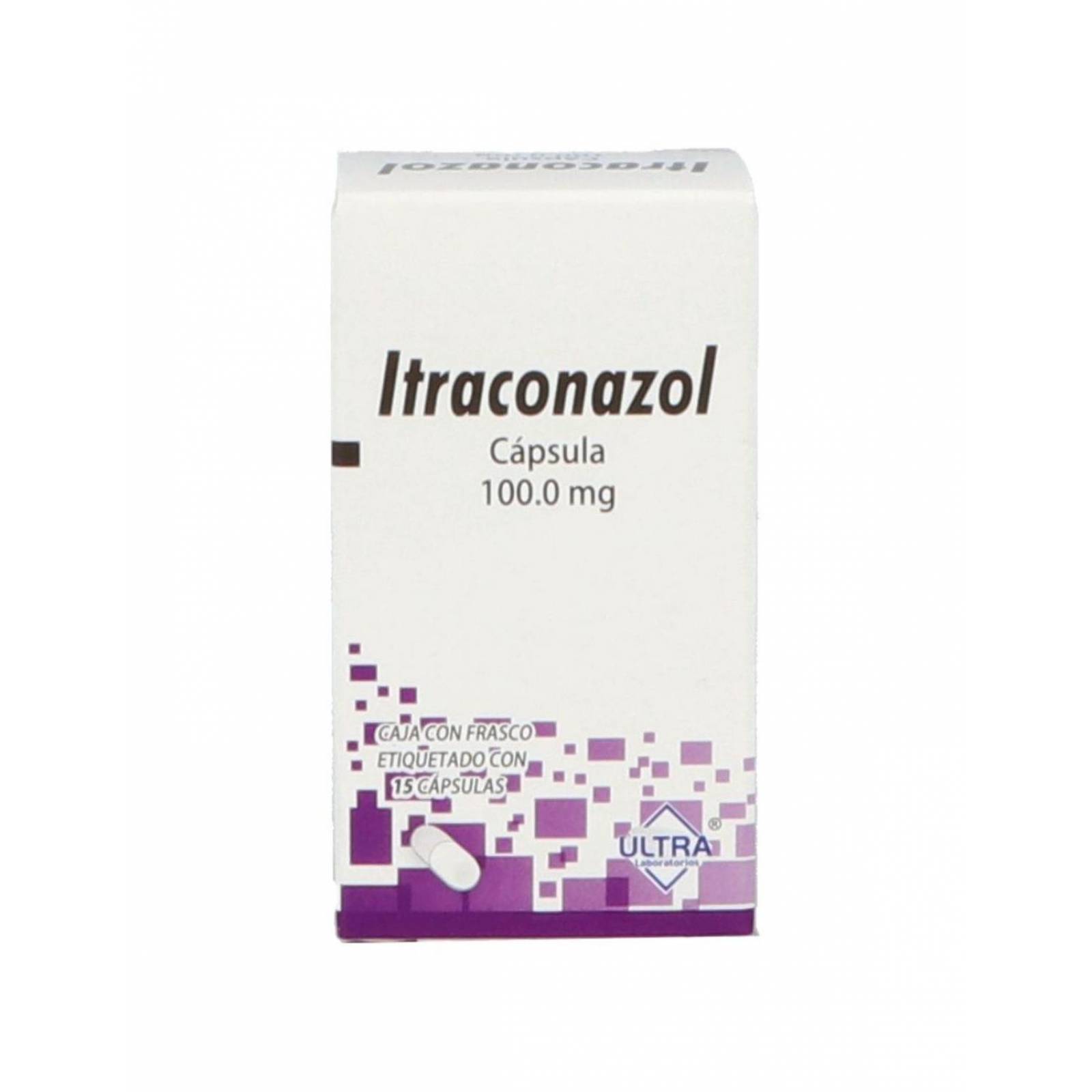 Medicamento Itraconazol 15 Tabletas de 100 mg 