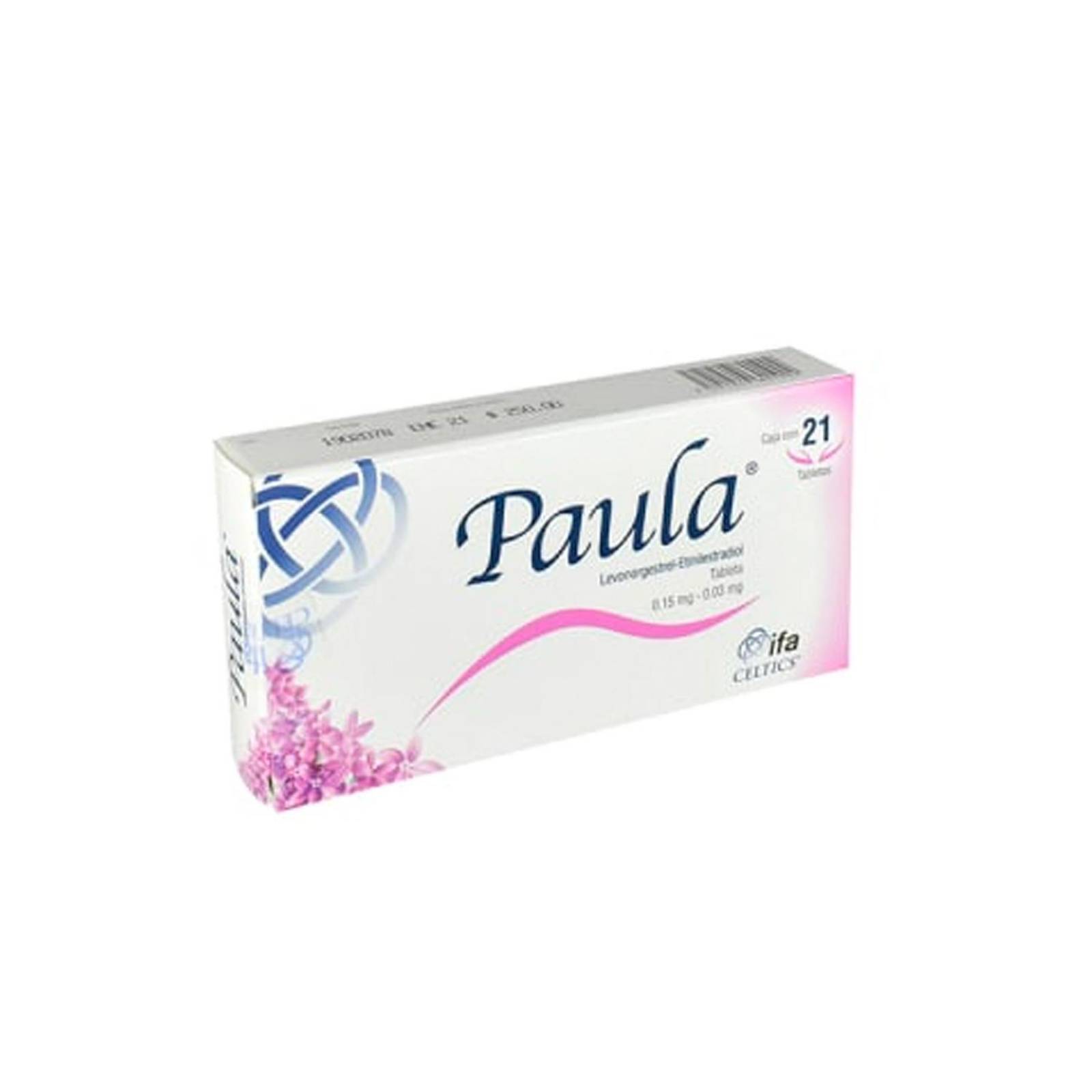 Levonorgestrel- Etinilestriadol Paula 21 tabletas 