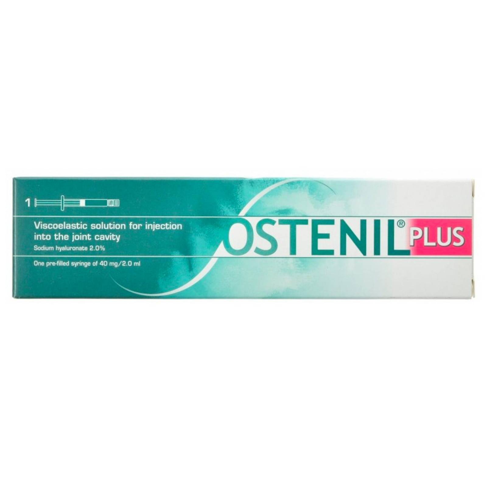 Jeringa Prellenada Ostenil Plus 2 ml 1 pieza 