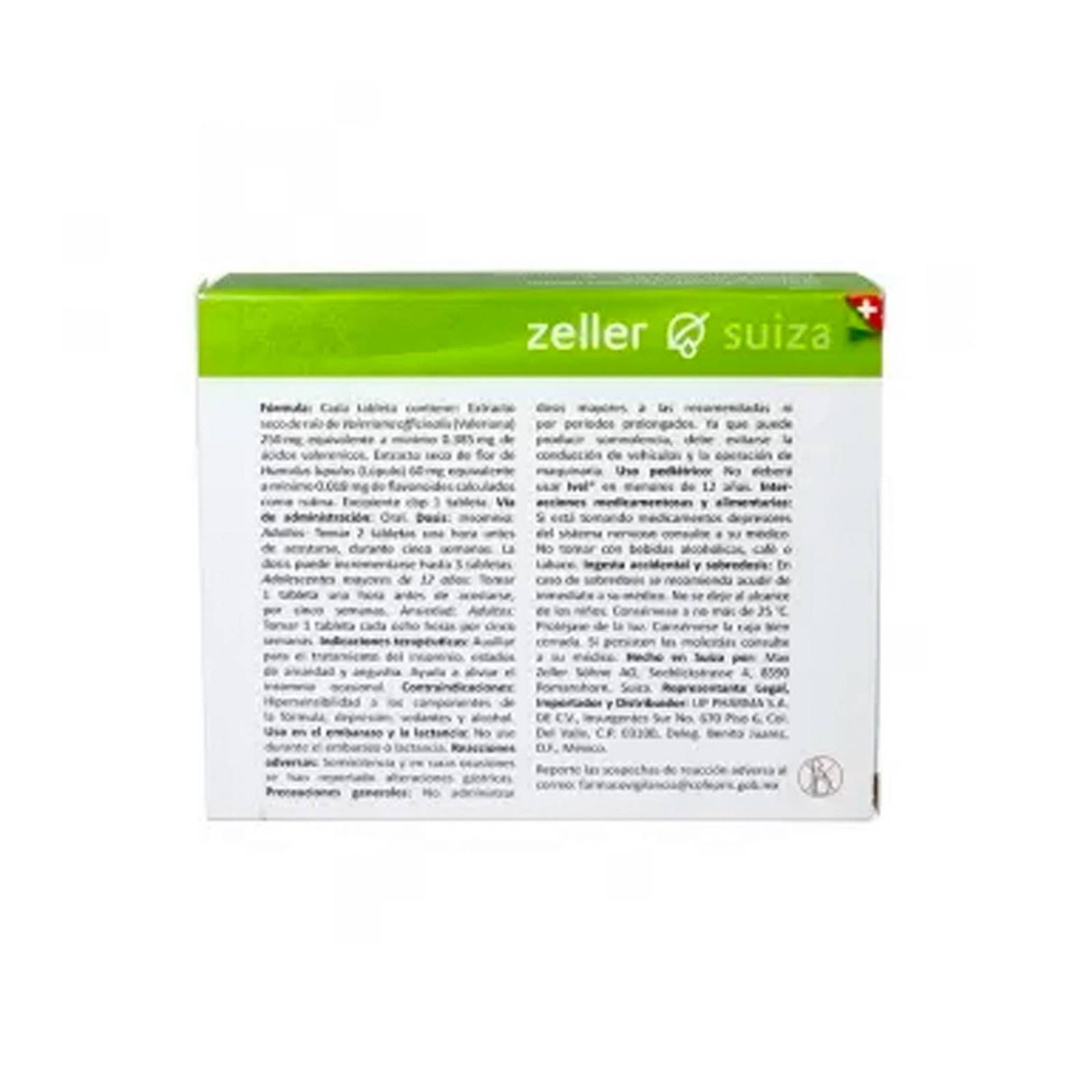 Medicamento Herbolario Ivel 500 mg 30 tabletas