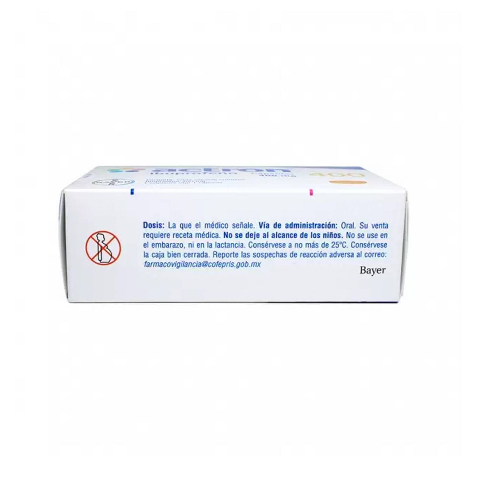 Ibuprofeno Actron 400 mg 30 Cápsulas 