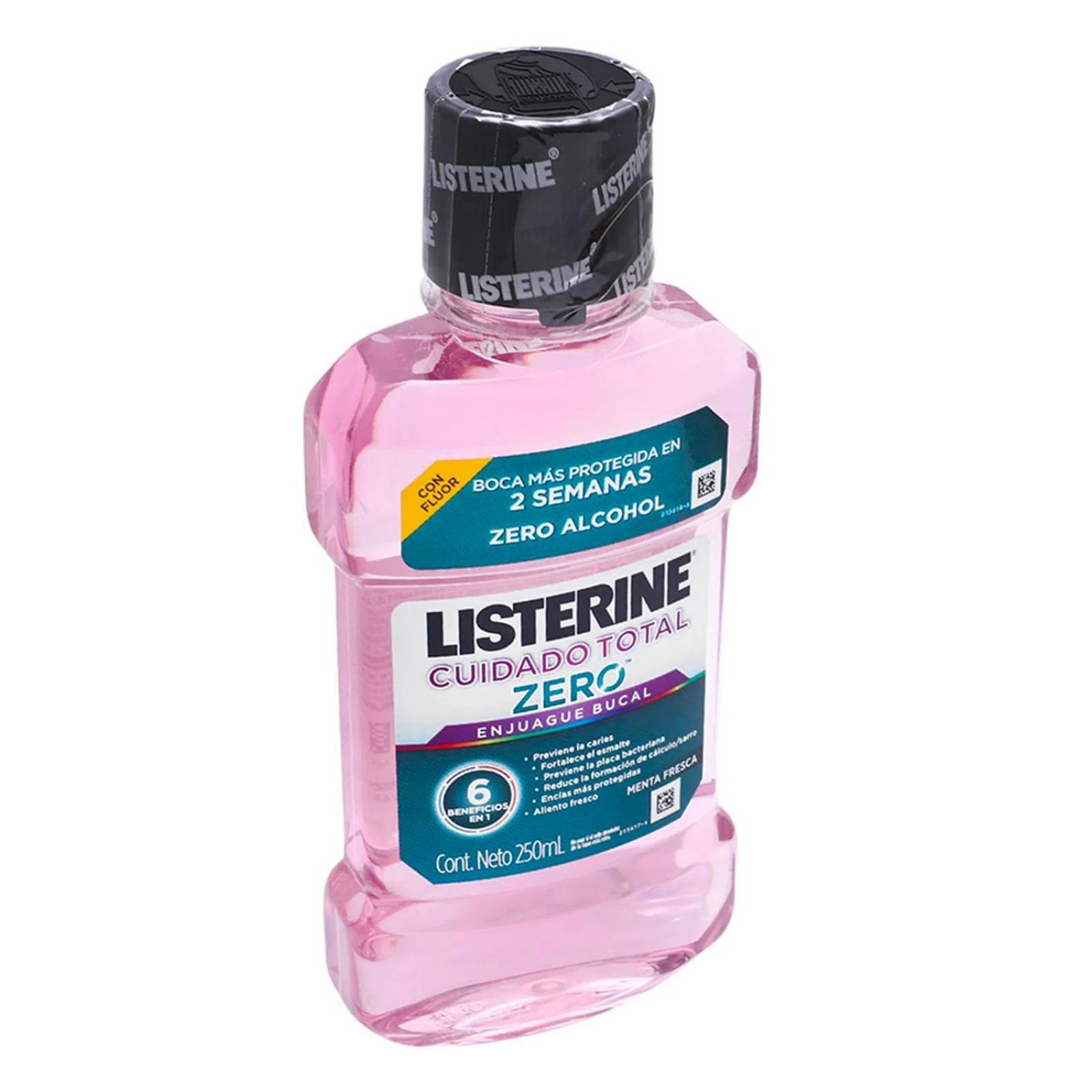 Enjuague Bucal Listerine Cuidado Total Zero 250 ml 