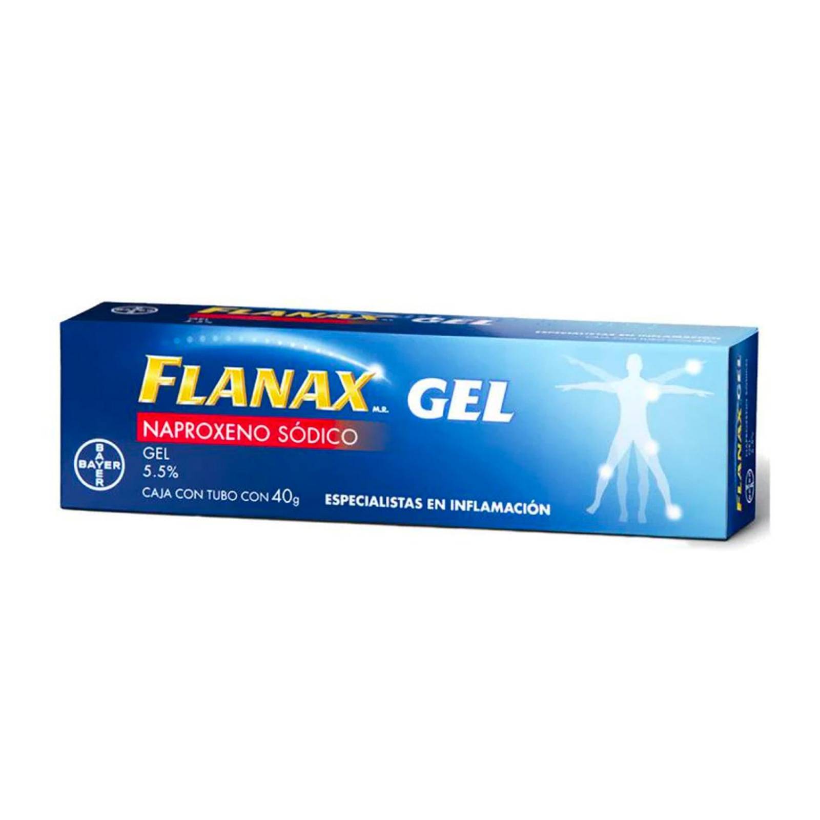 Gel Flanax Naproxeno Sódico 5.5% 40 gr 
