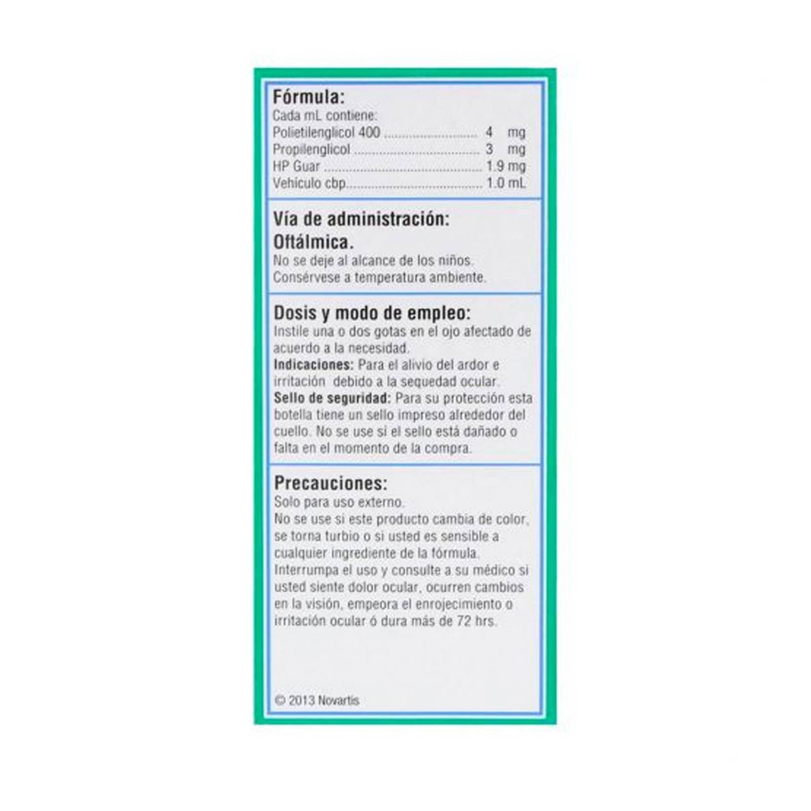 Gotas Lubricantes Oculares Systane 15 ml 