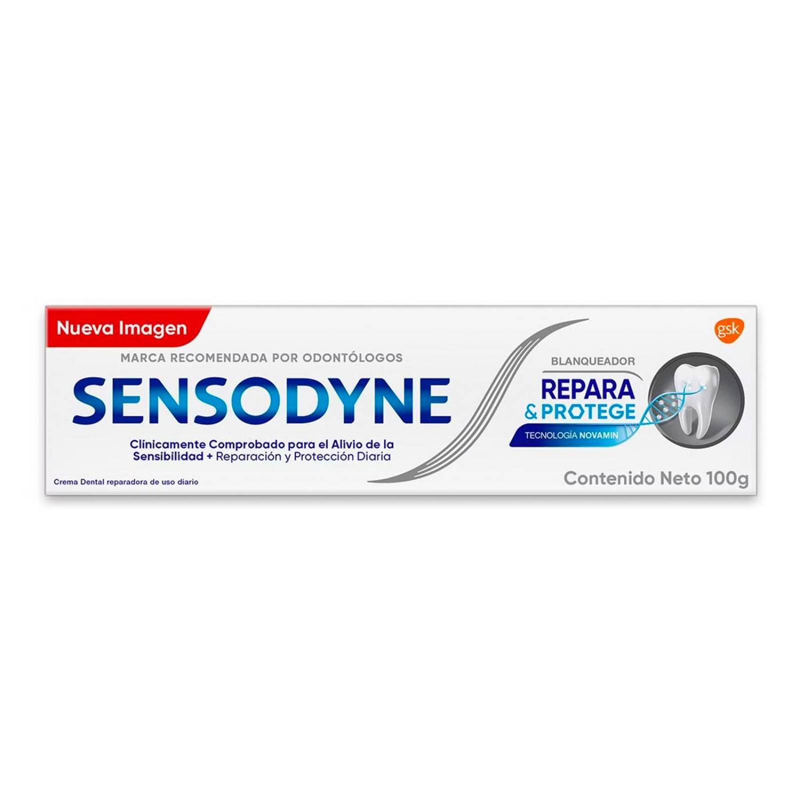 Pasta Dental Sensodyne Blanqueador Repara y Protege 100 gr 