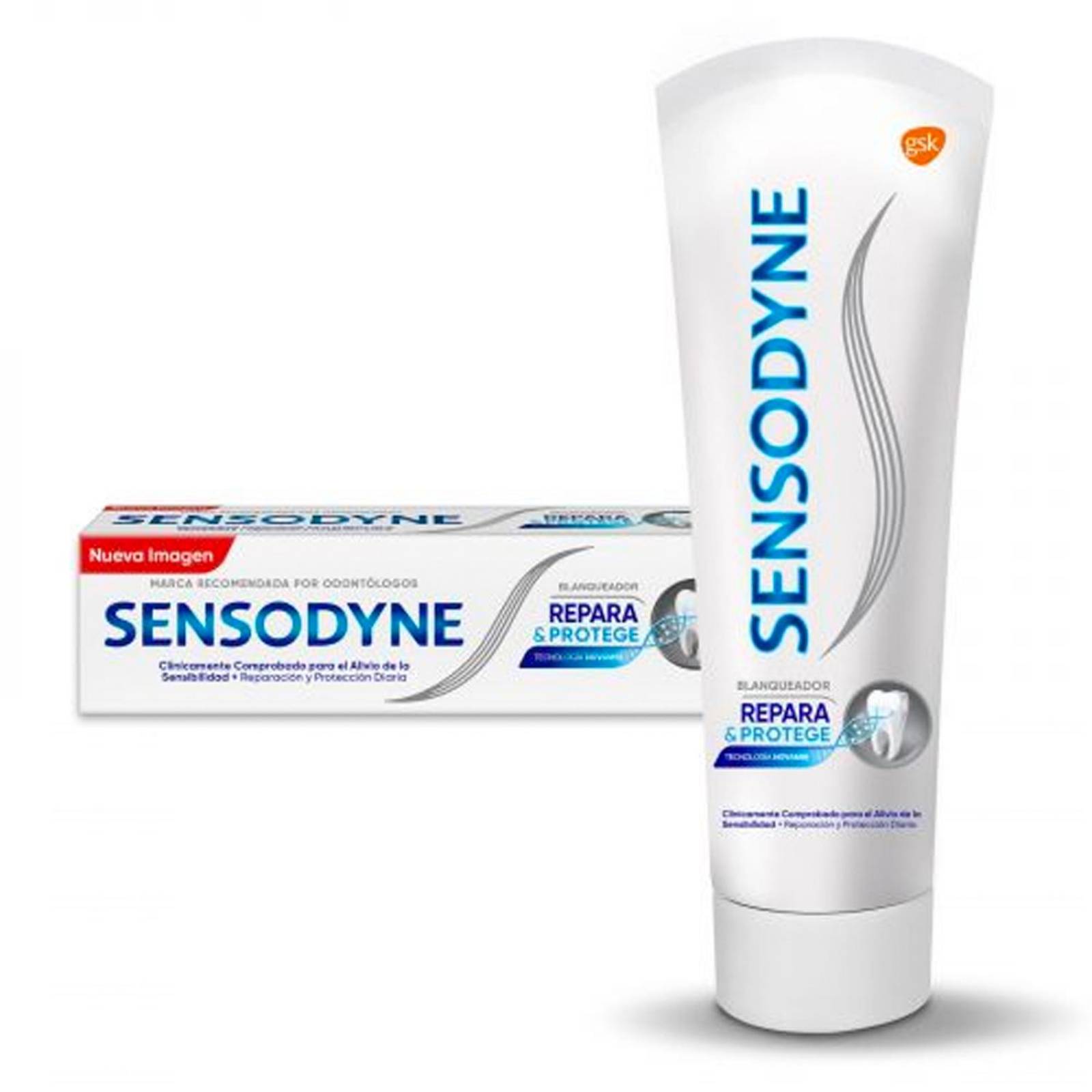 Pasta Dental Sensodyne Blanqueador Repara y Protege 100 gr 