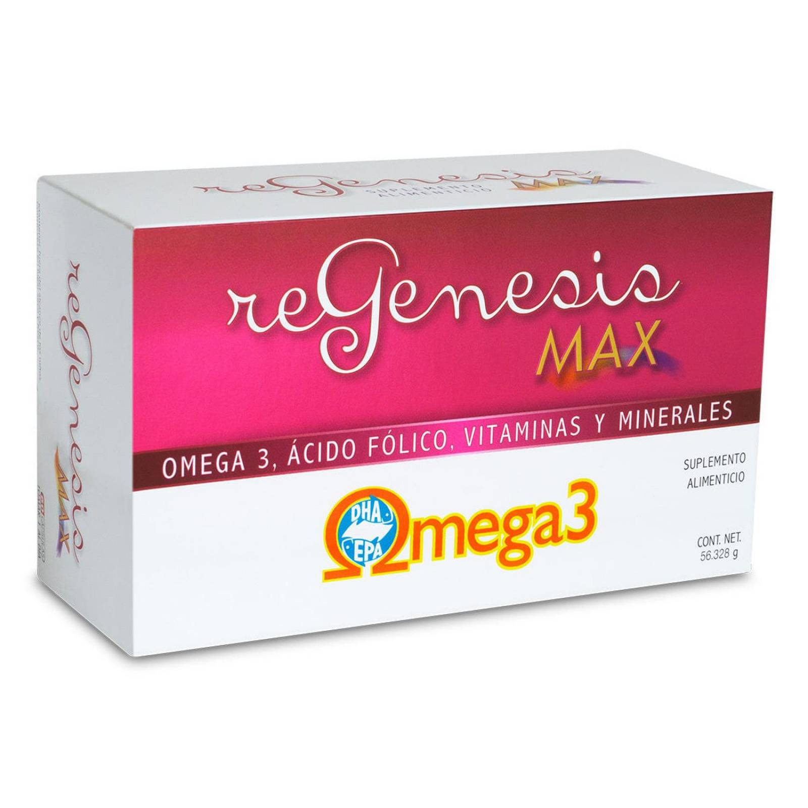 Suplemento Alimenticio ReGensis Max 60 cápsulas