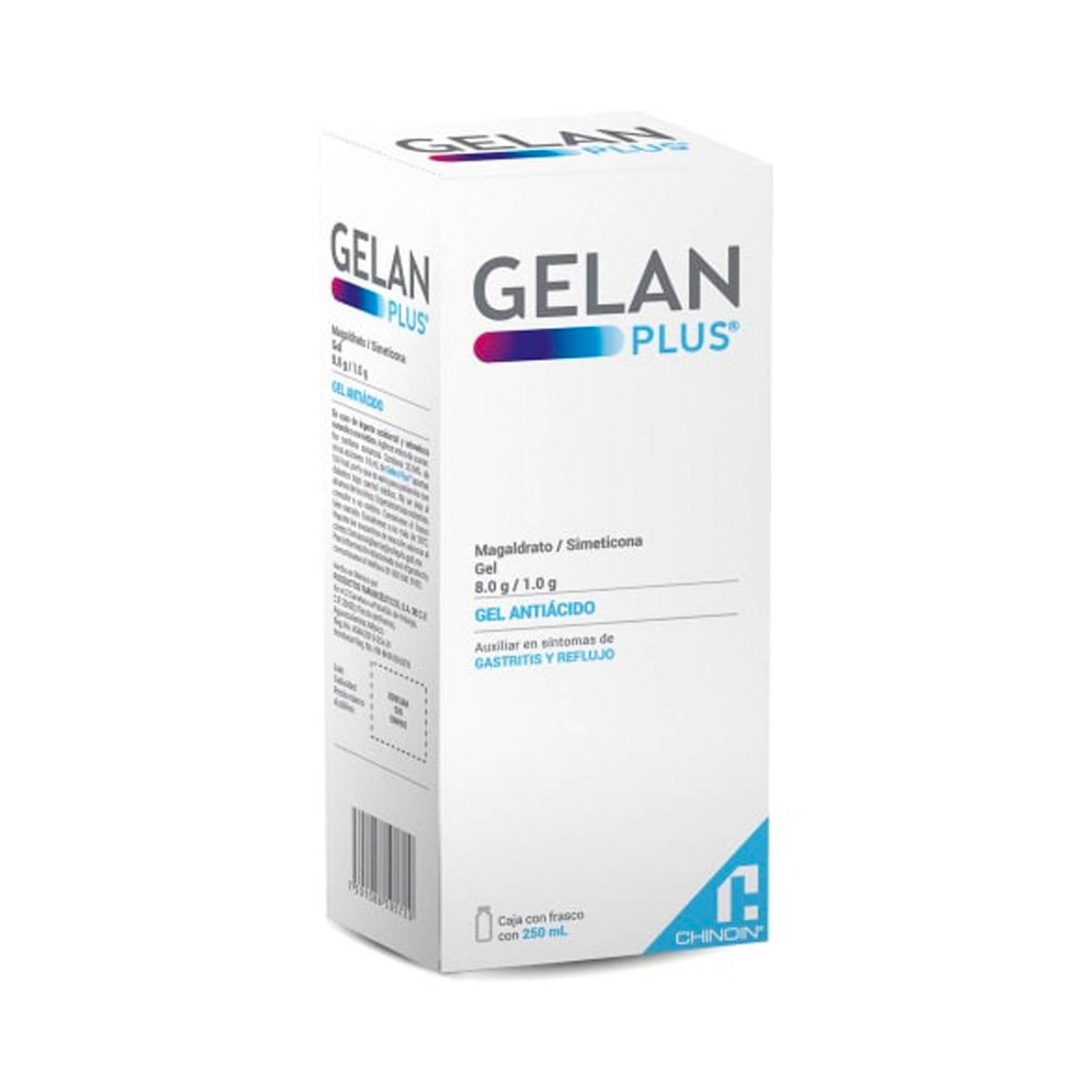 Antiácido Gelan Plus 250 ml 