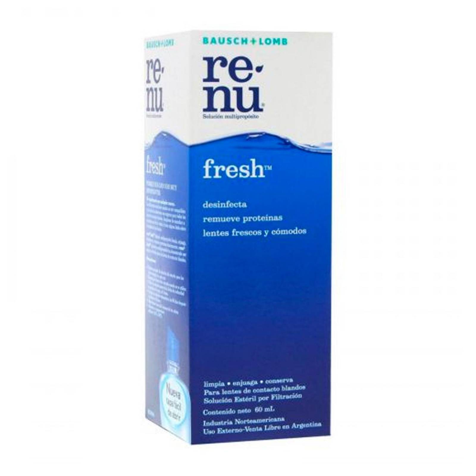Solución Oftálmica Renu Fresh 60 ml 