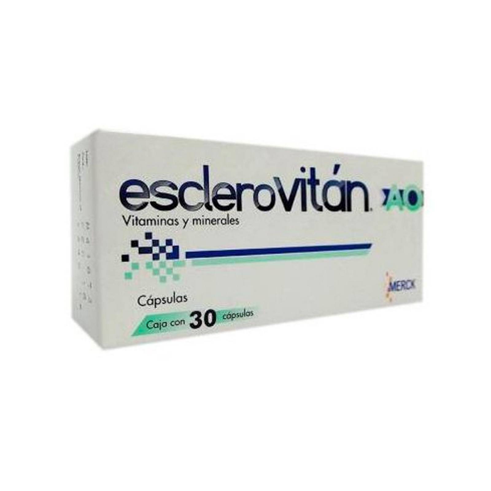 Suplemento Alimenticio Esclerovitan AO 30 Cápsulas 