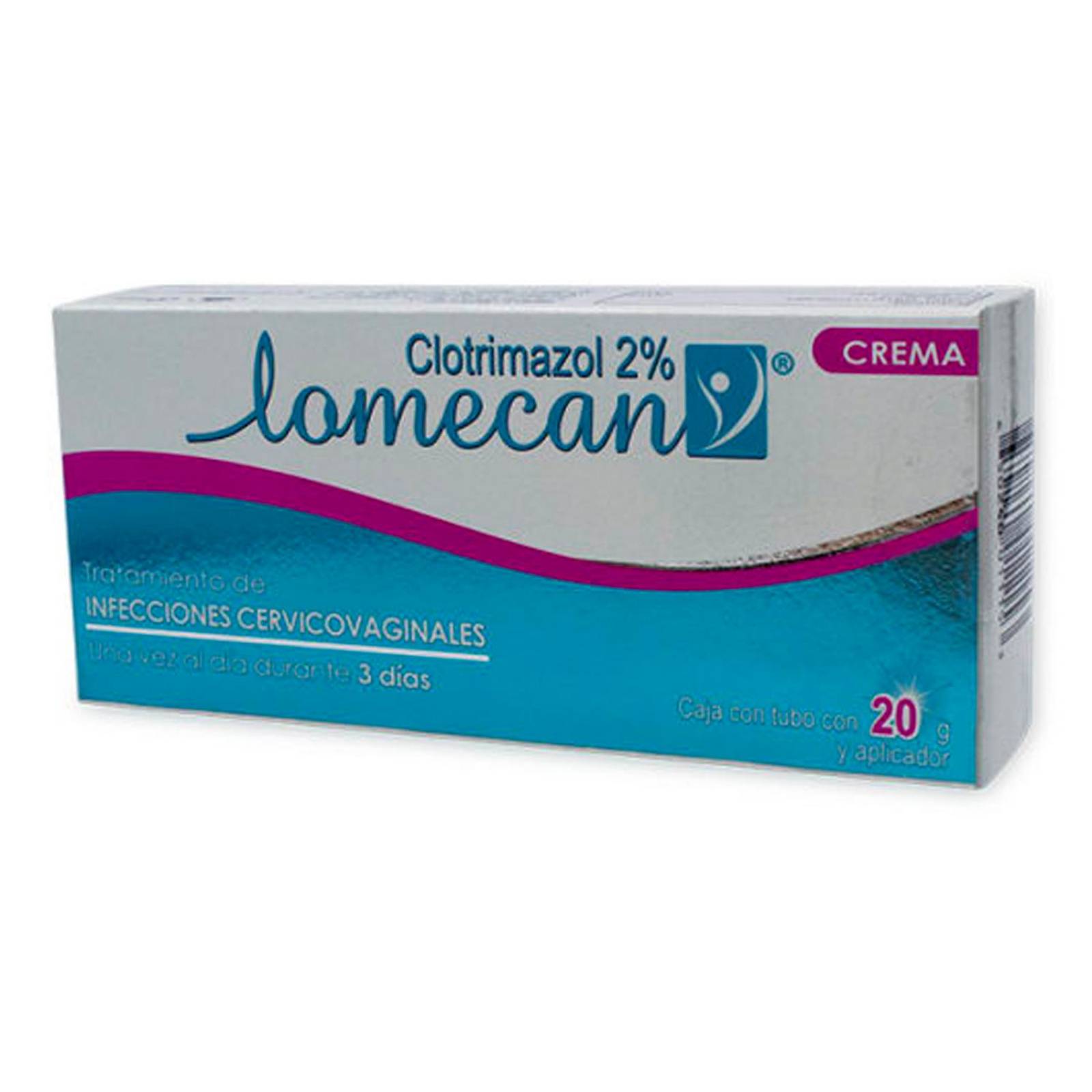 Crema Lomecan V Clotrimazol 2% 20 gr 
