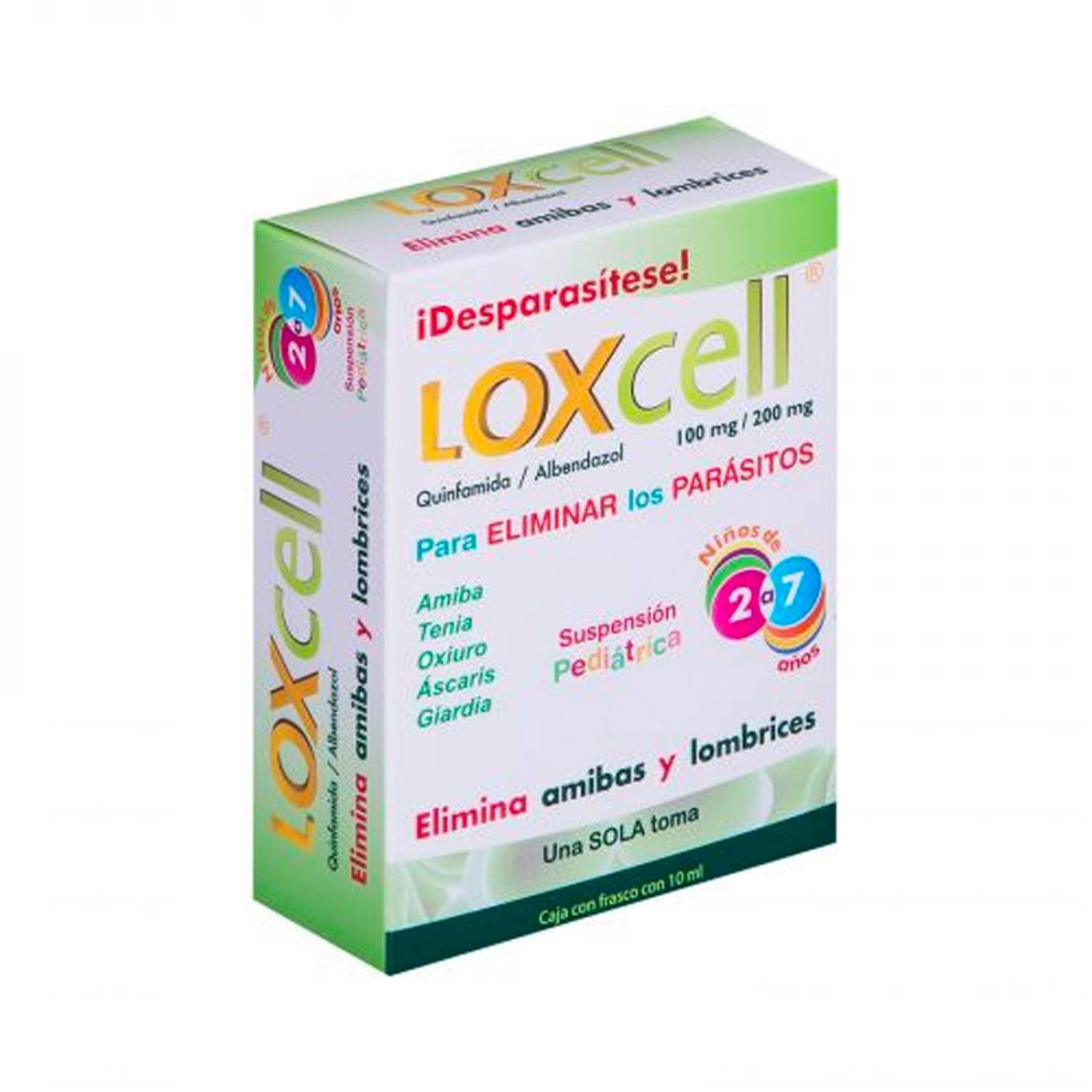 Desparasitante Loxcell Pediátrico 10 ml 