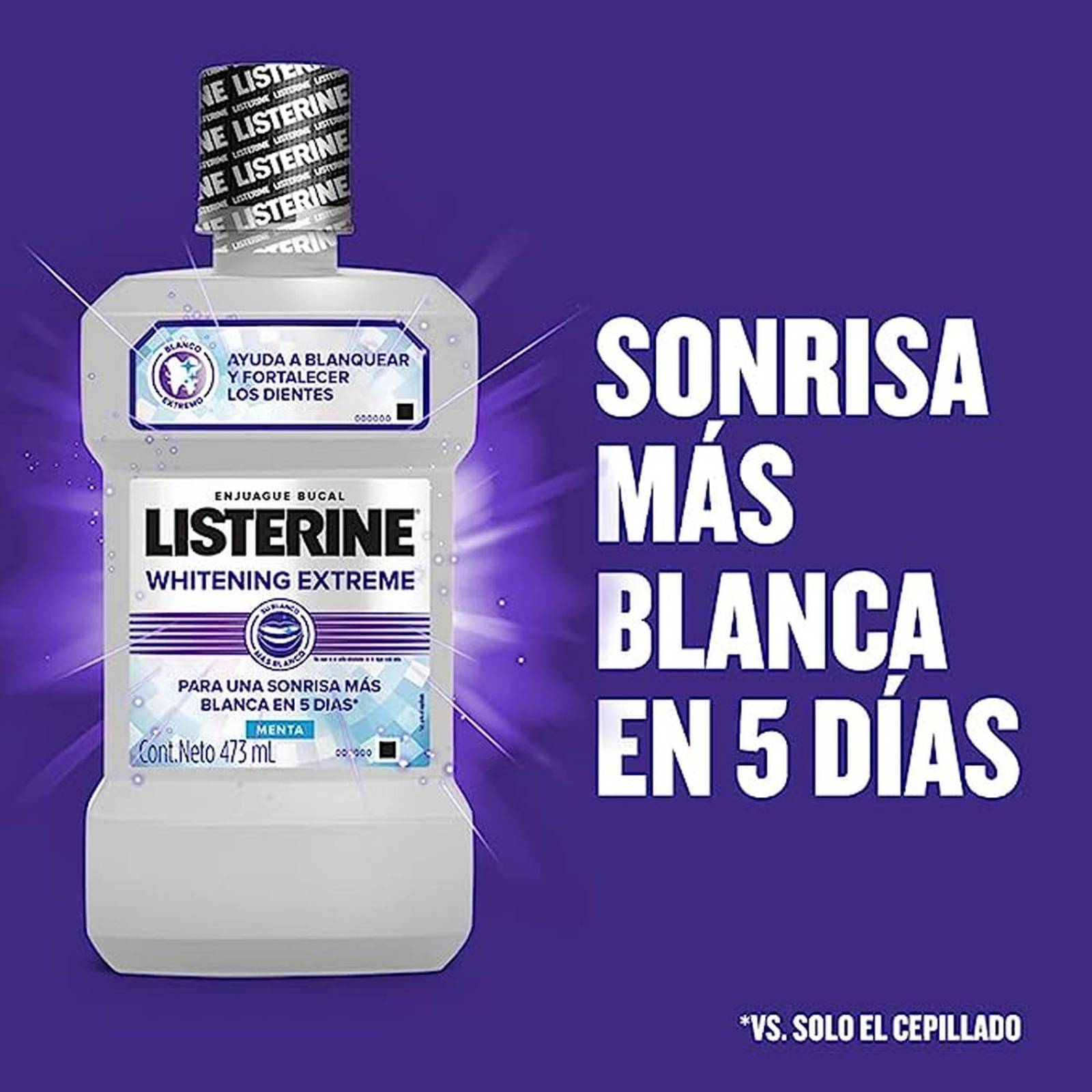 Enjuague Bucal Listerine Whitering Extreme 235 ml