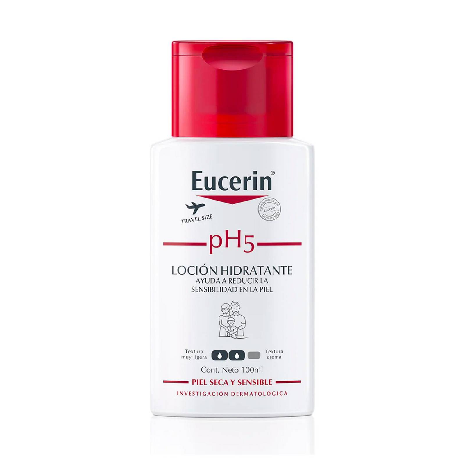 Loción Eucerin pH5 Piel Seca y Sensible 100 ml 