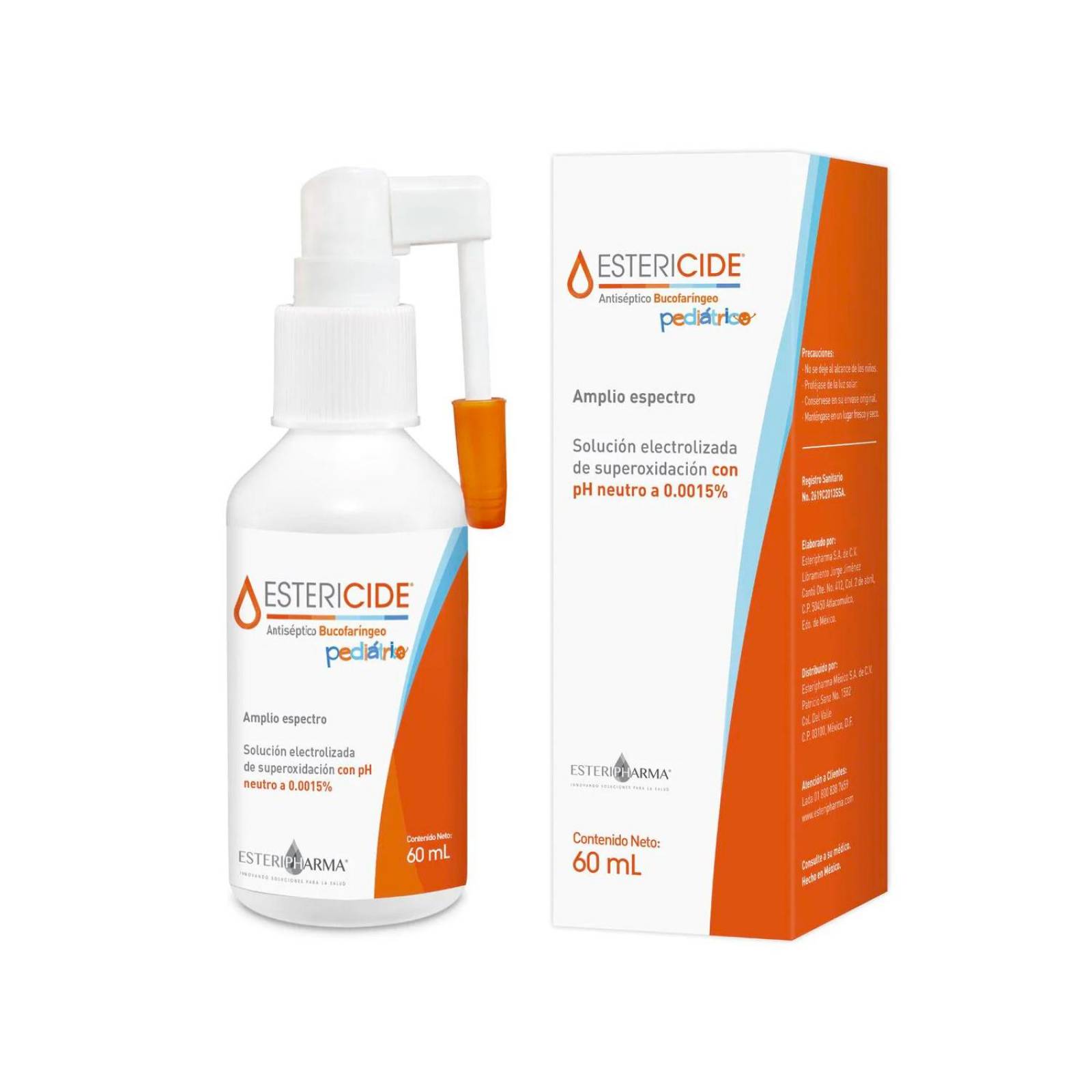 Solución Bucal Estericide Pediátrico 60 ml
