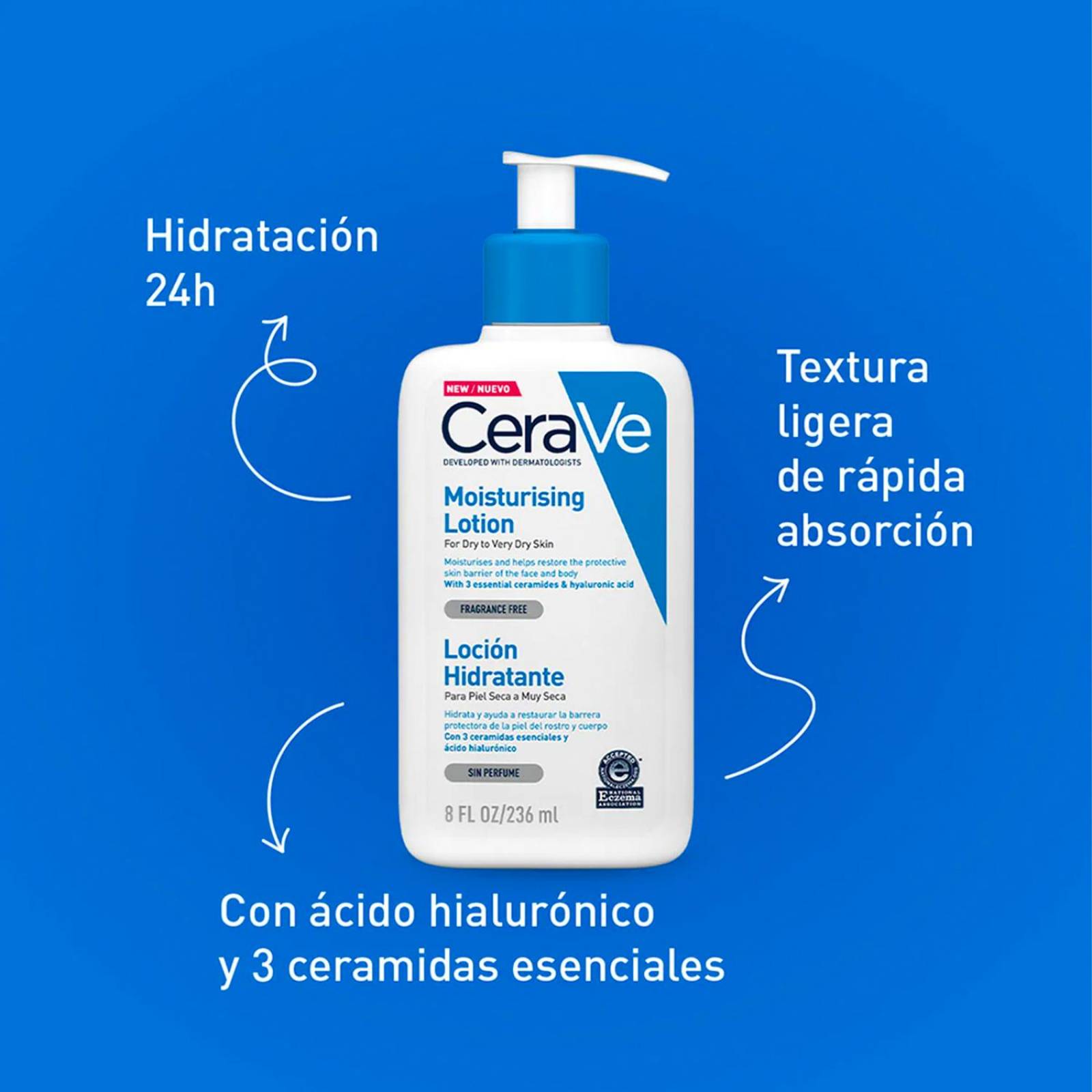 Loción Hidratante CeraVe 236 ml 