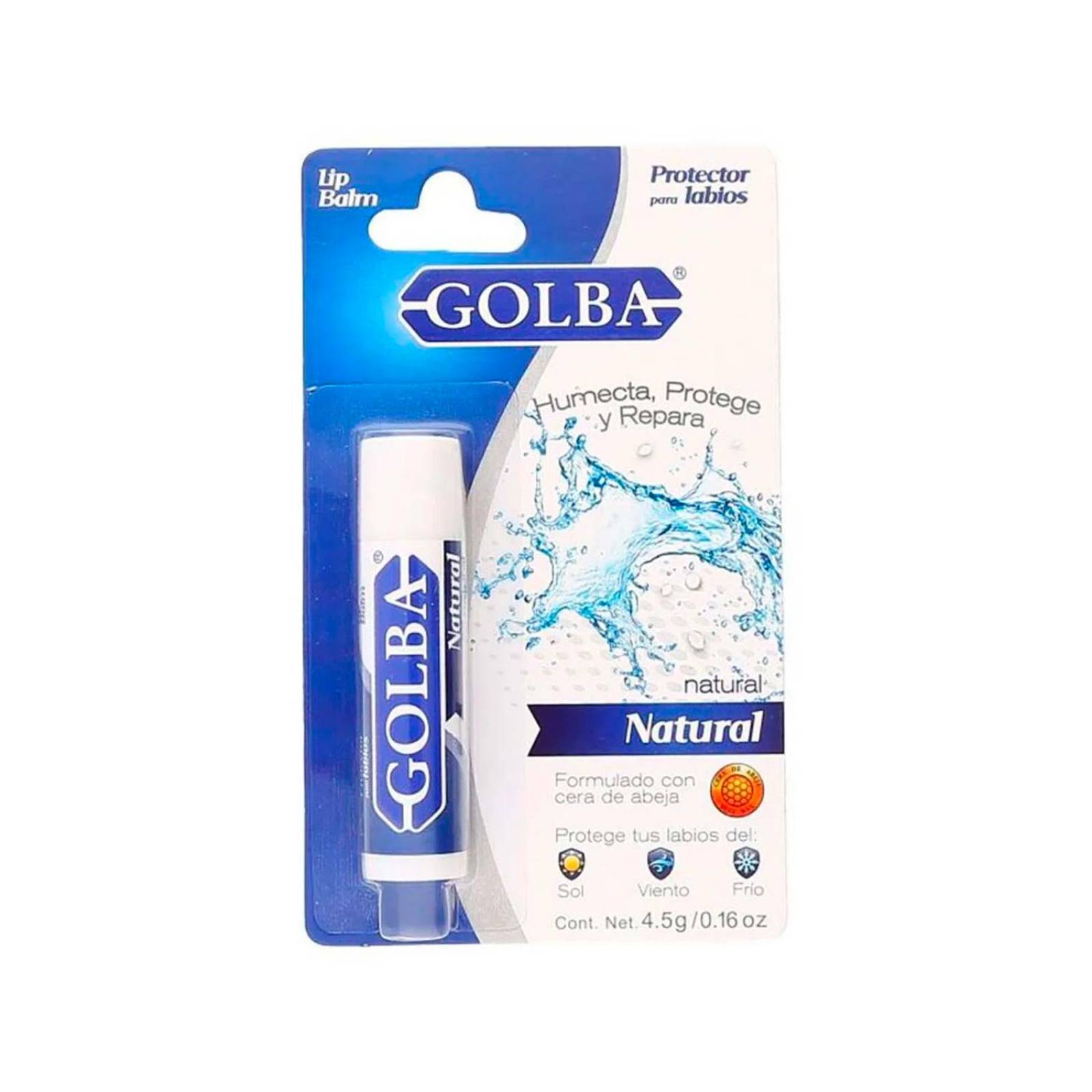 Bálsamo Labial Golba Natural 4.5 gr 