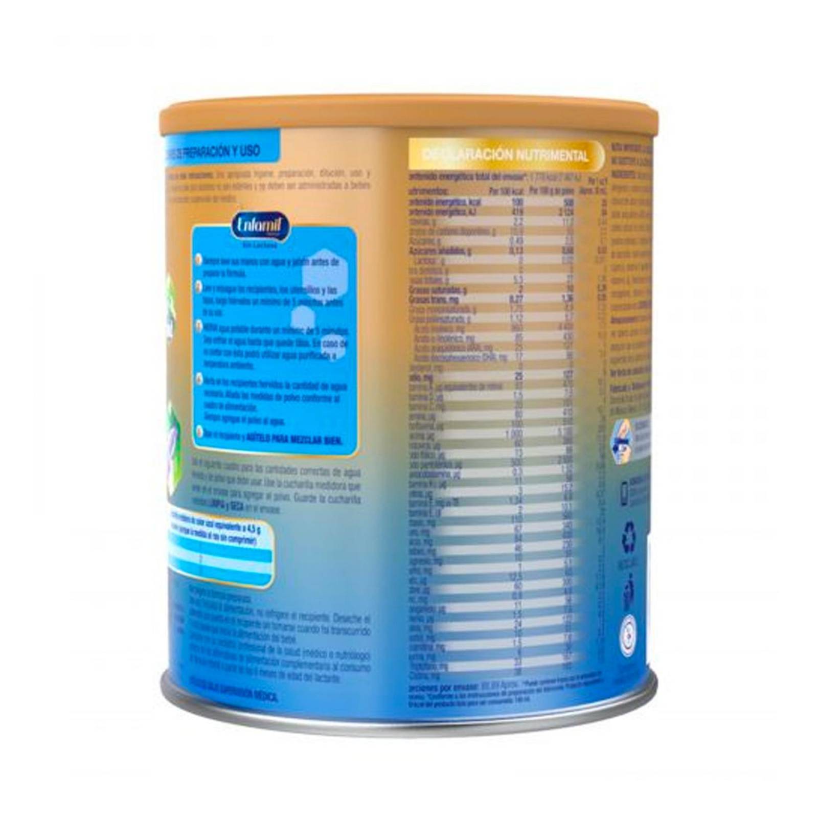 Fórmula Infantil Enfamil Premium Sin Lactosa 400 gr