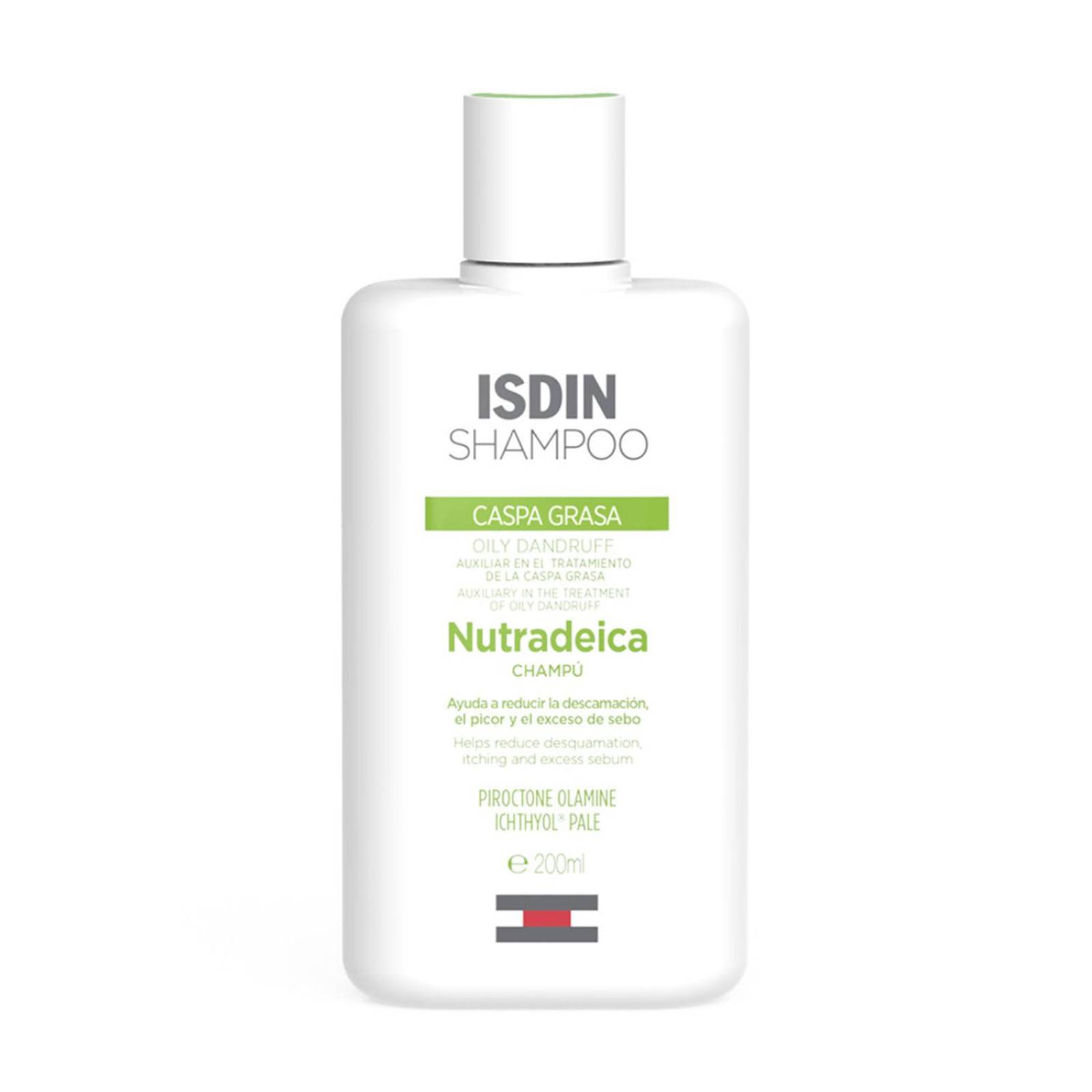 Shampoo Isdin Nutradeica Anticaspa Grasa 200 ml 