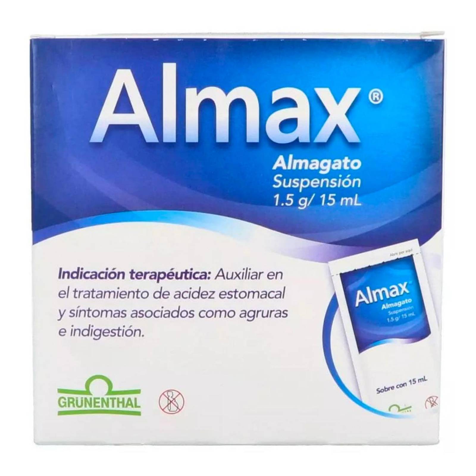 Suspensión Oral Almax Almagato 24 Sobres 