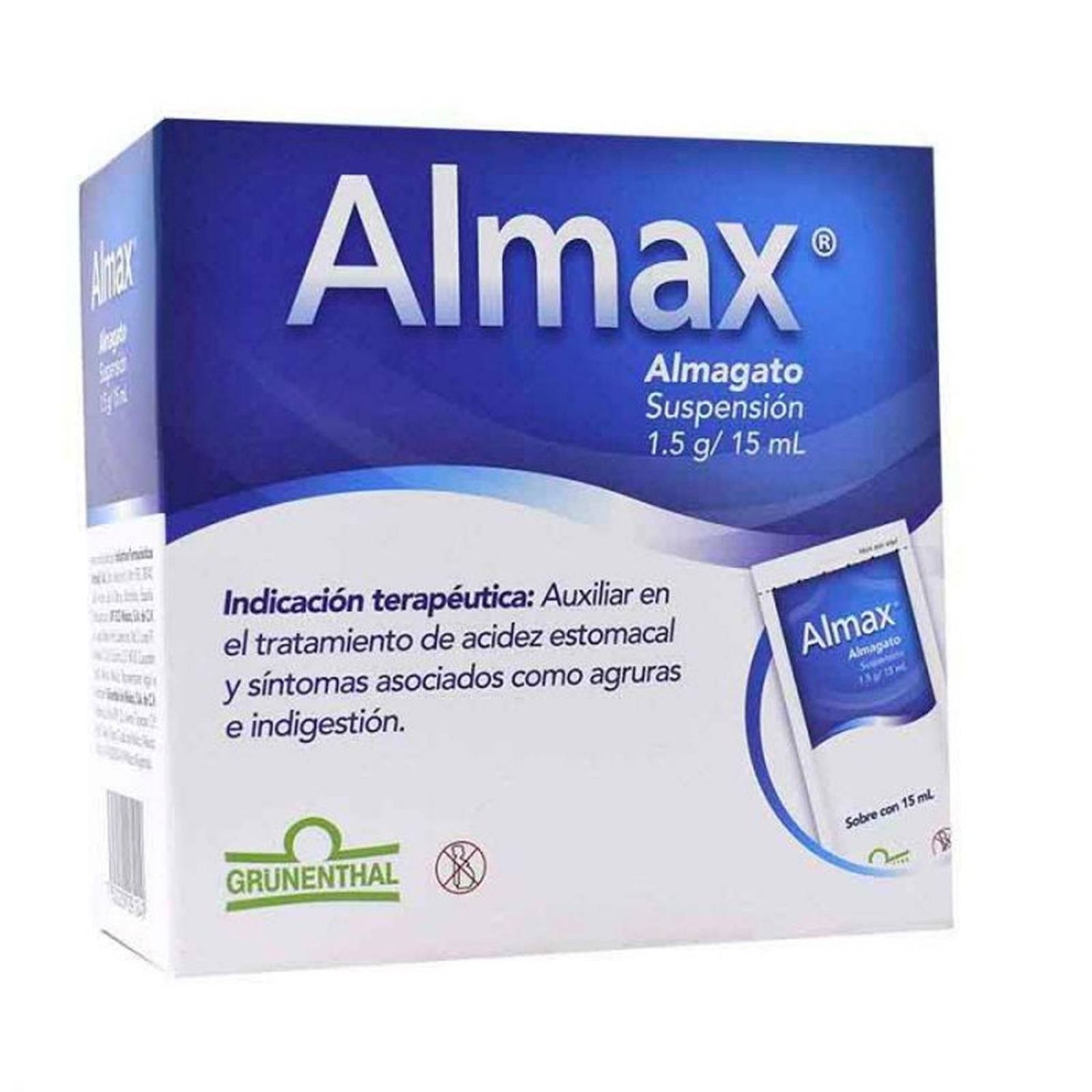 Suspensión Oral Almax Almagato 24 Sobres 