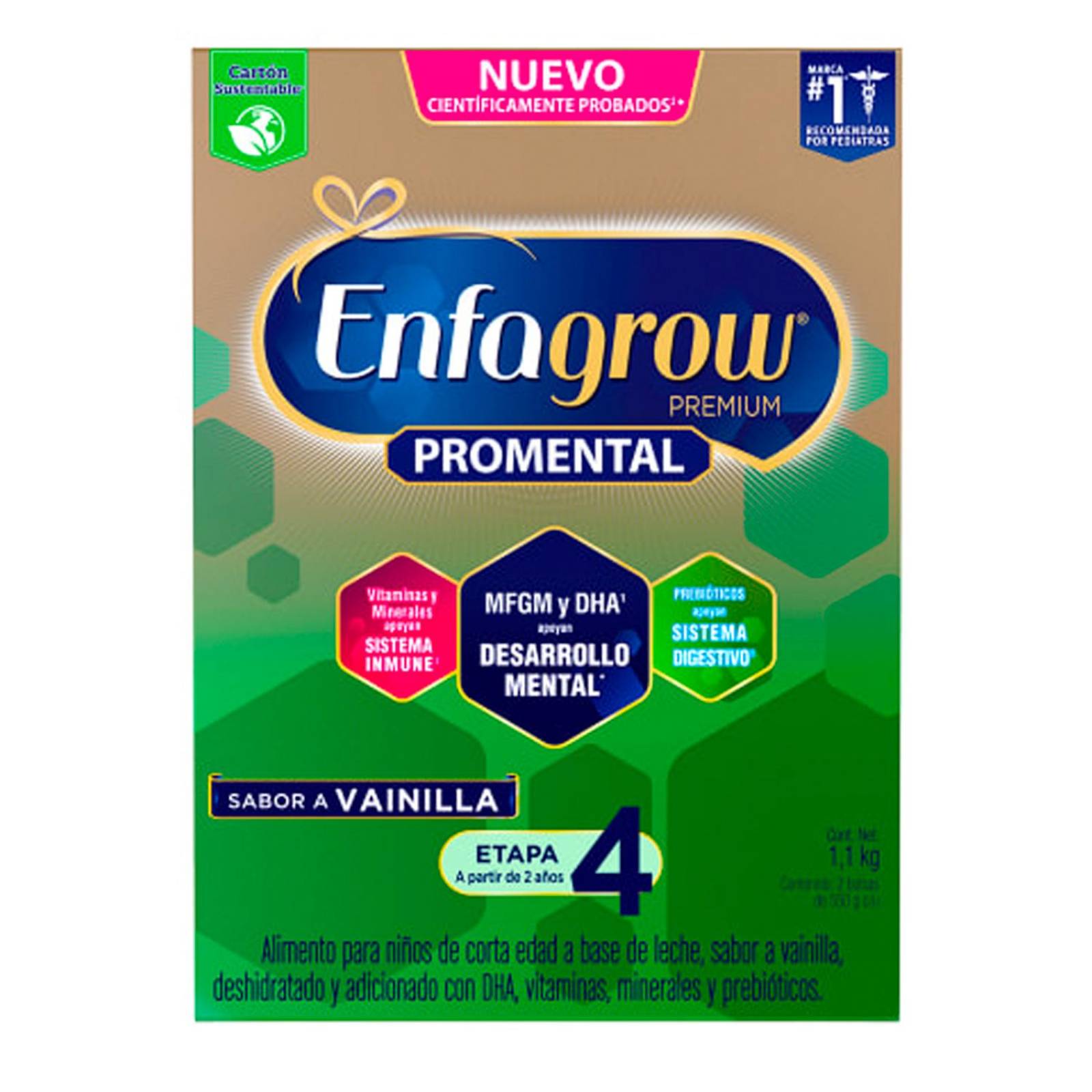 Fórmula Infantil Enfagrow Etapa 4 1.1 kg