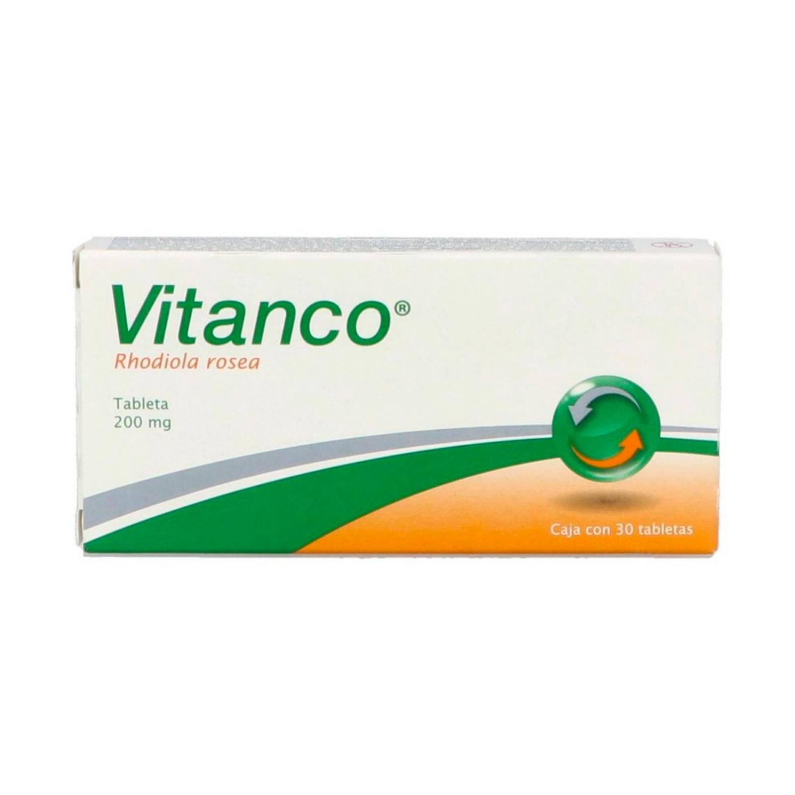 Tabletas Vitanco Rhodiola Rosea 30 piezas de 200 mg