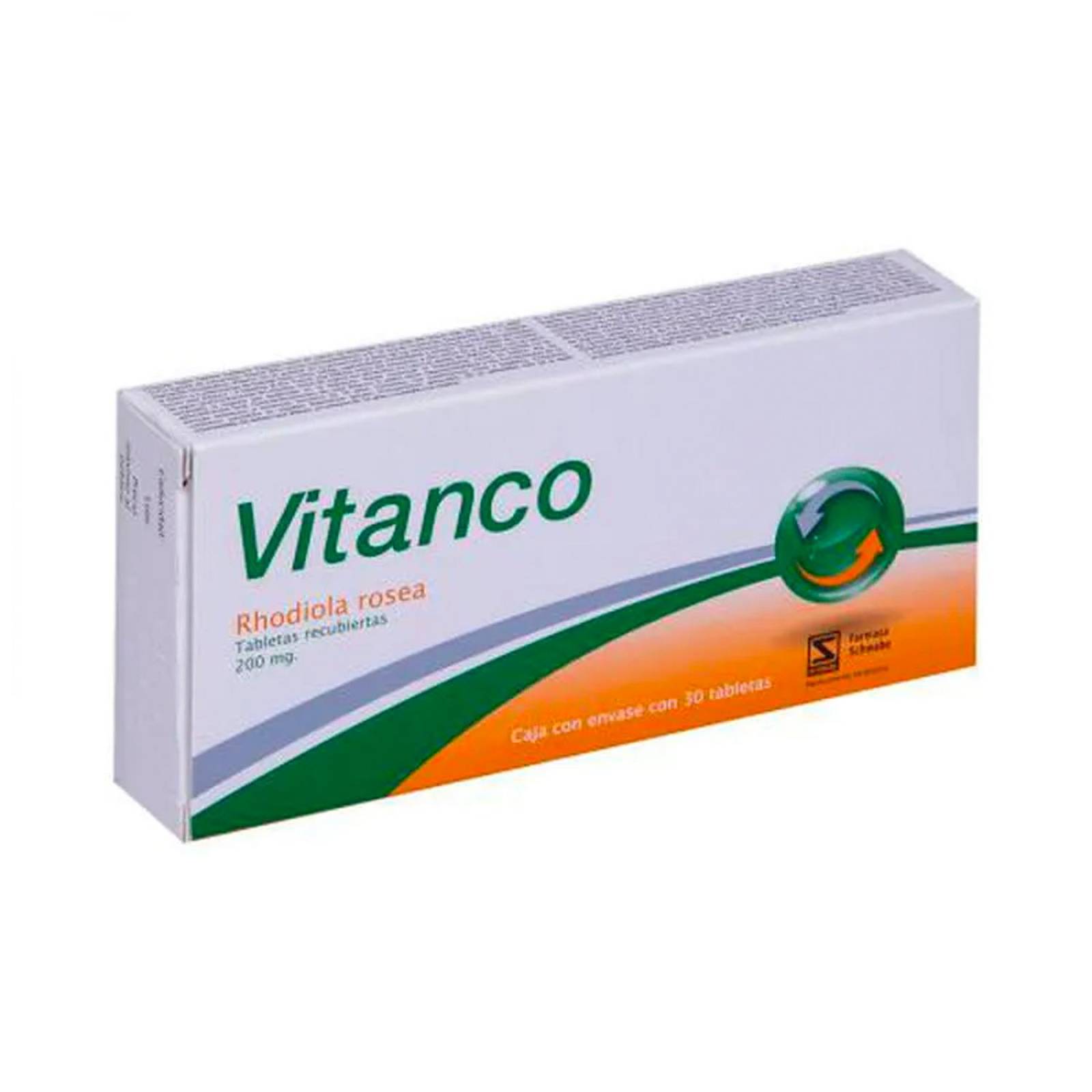 Tabletas Vitanco Rhodiola Rosea 30 piezas de 200 mg
