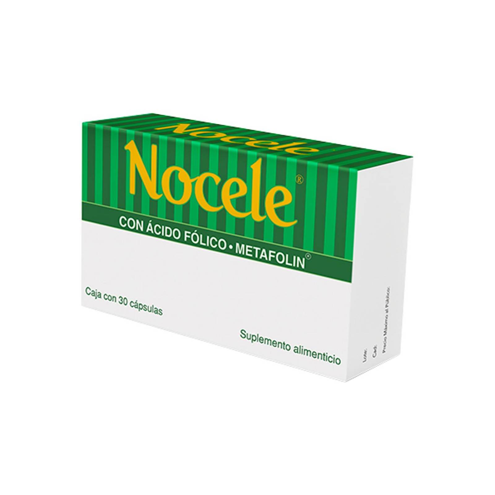 Suplemento Alimenticio Nocele 30 Cápsulas