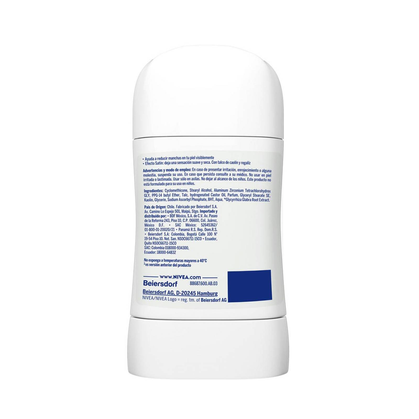 Desodorante en Barra Nivea Efecto Satín 50 gr 