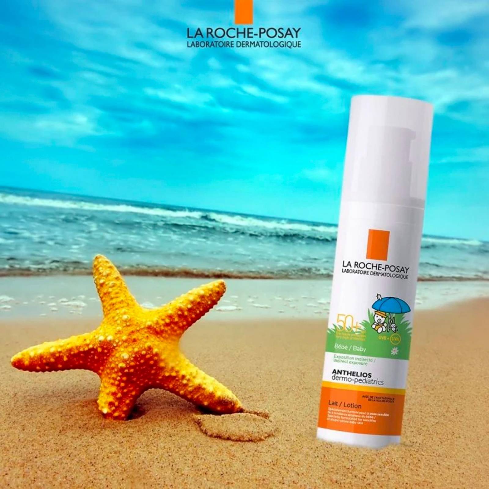 Protector Solar La Roche Posay DermoPediatrics FPS 50+ 50 ml 