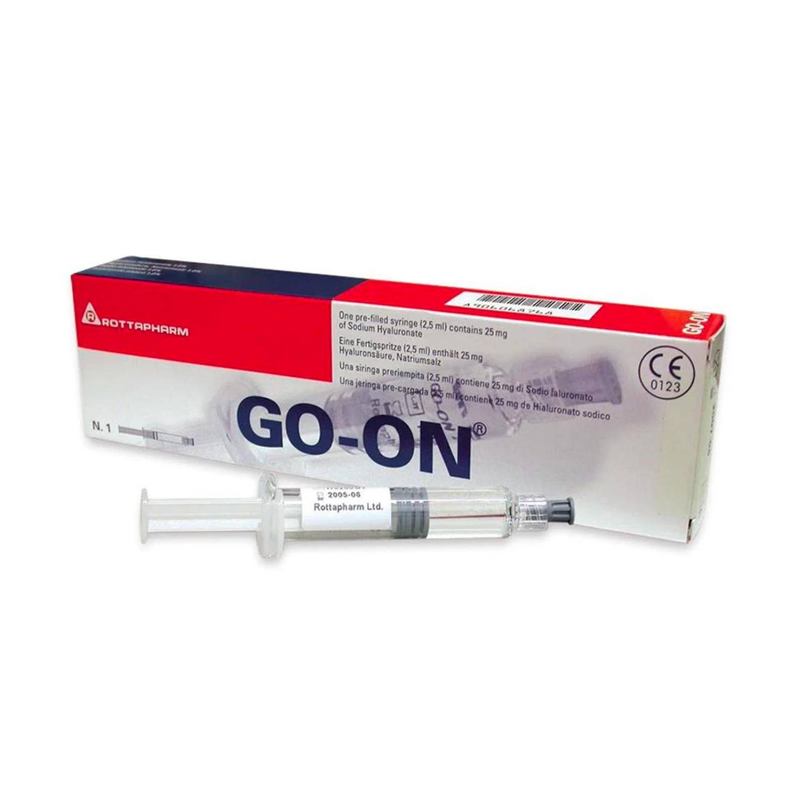 Jeringa Prellenada Go-On Inyectable 1 pieza