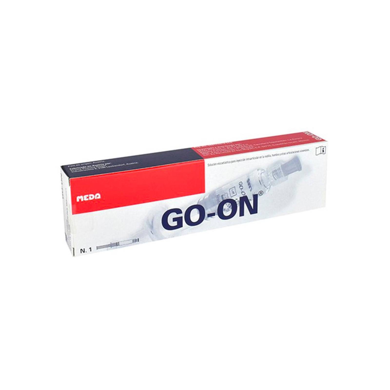 Jeringa Prellenada Go-On Inyectable 1 pieza