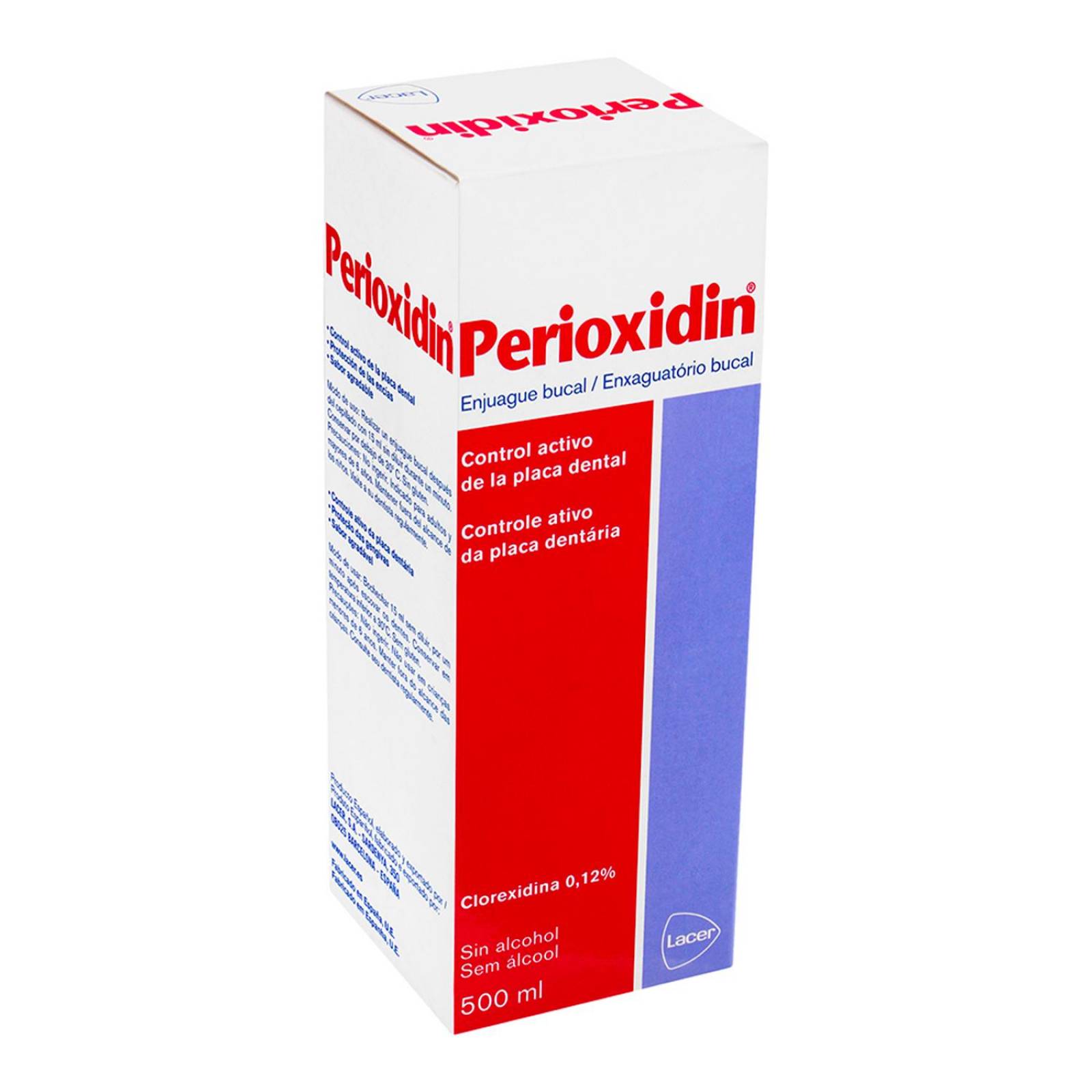 Enjuague Bucal Perioxidin Clorhexidina 0.12% 500 ml 