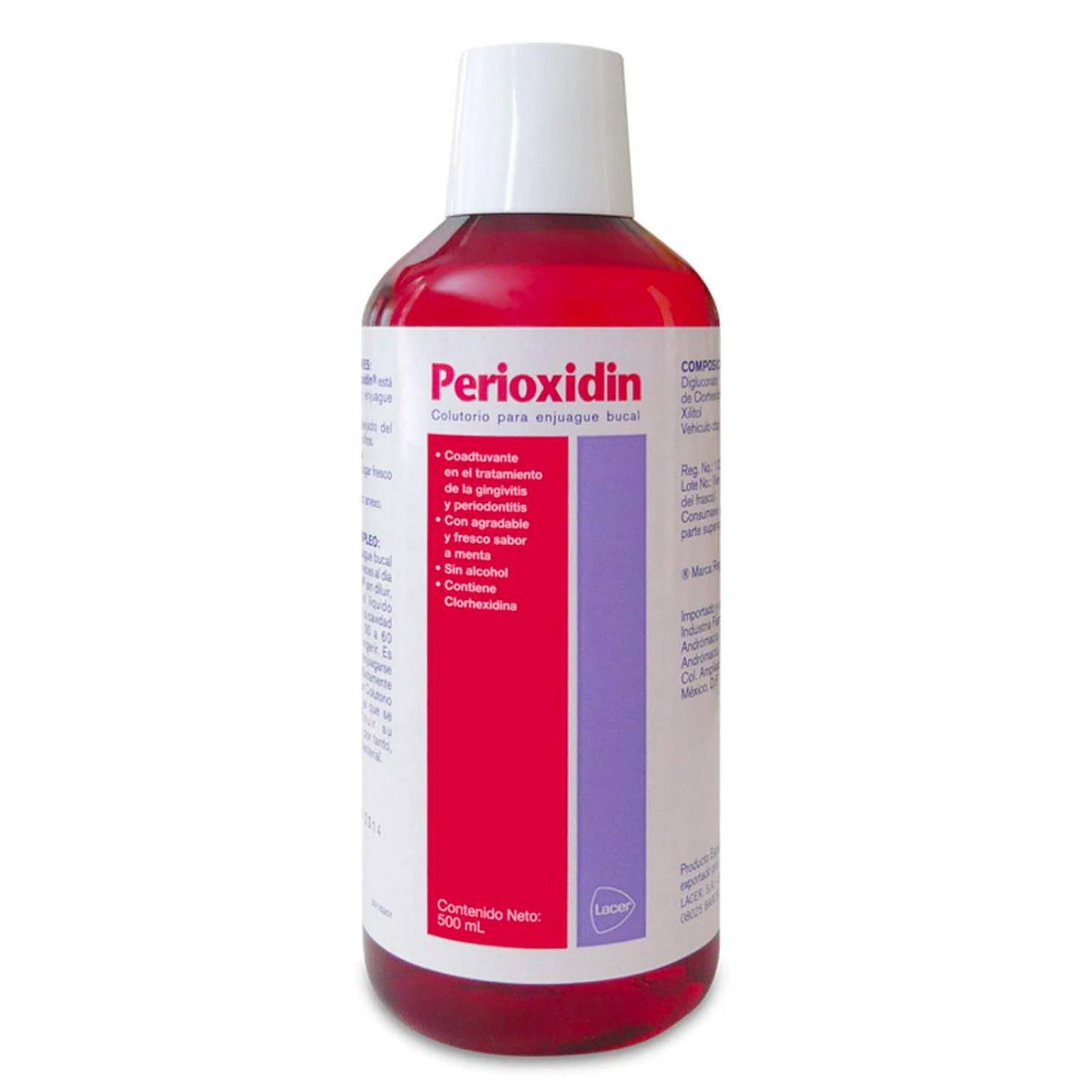 Enjuague Bucal Perioxidin Clorhexidina 0.12% 500 ml 