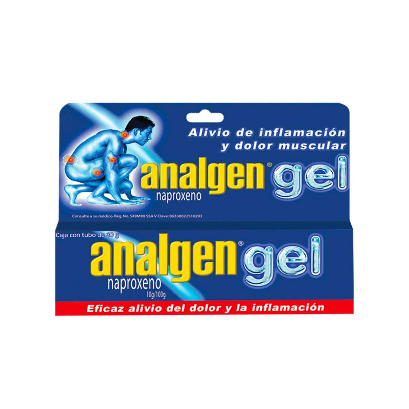 Gel Tópico Analgen 30 gr 