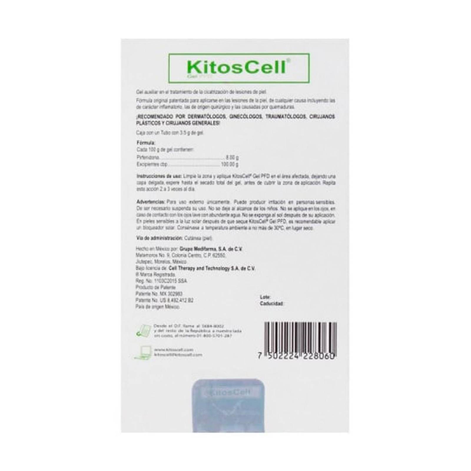 Gel Kitoscell-Q 3.5 gr