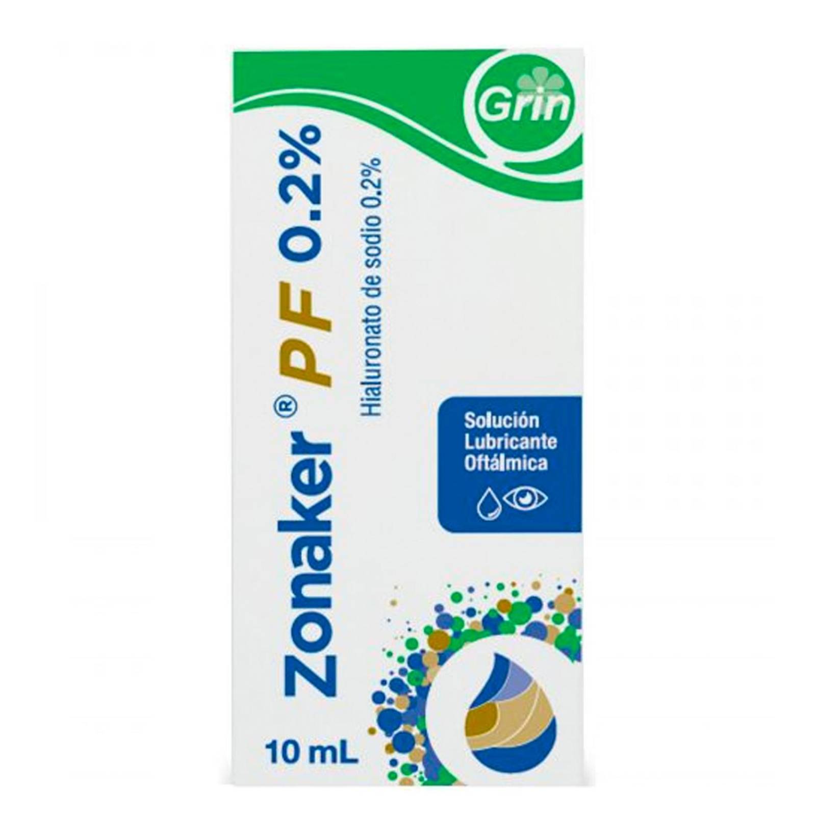 Solución Oftálmica Zonaker PF 10 ml