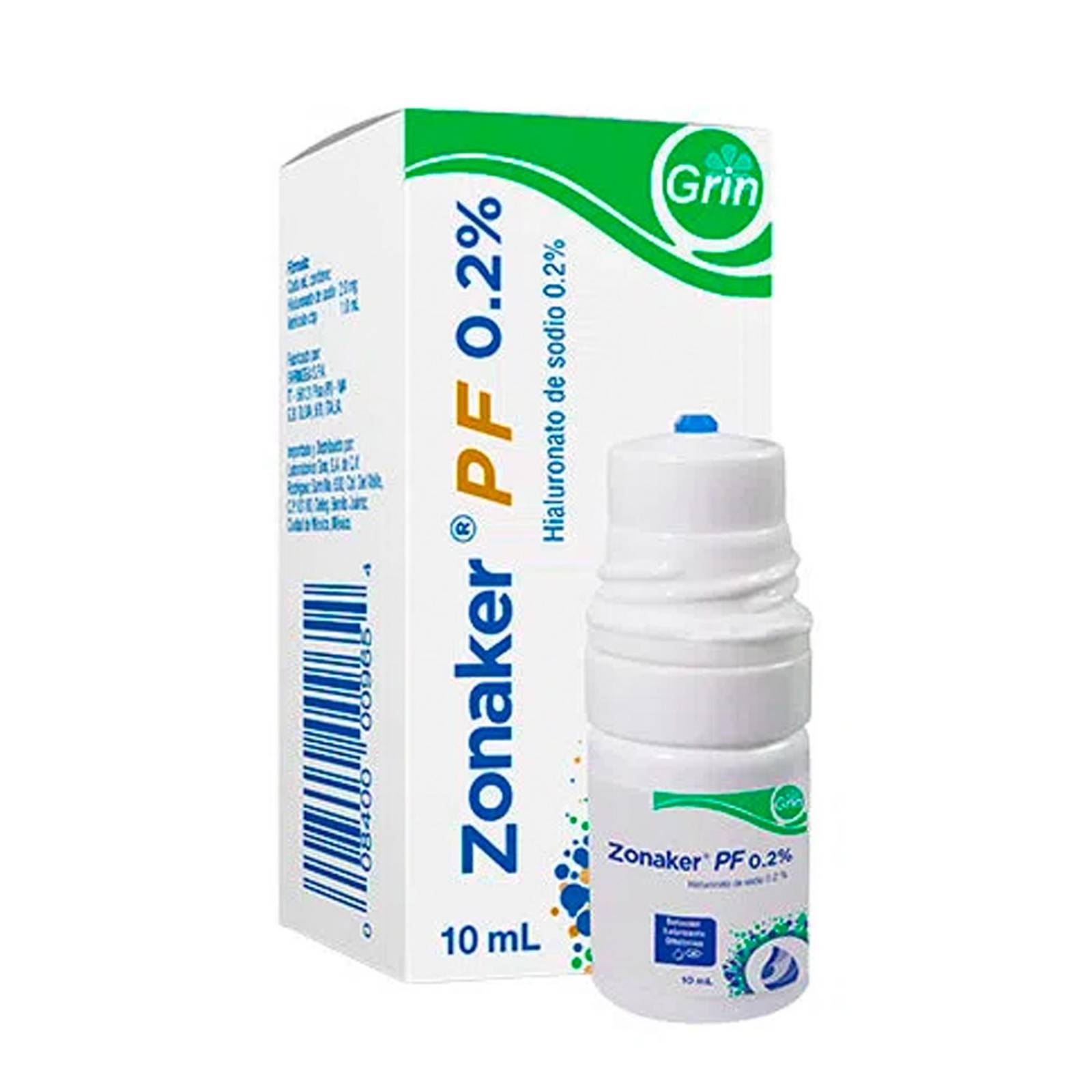 Solución Oftálmica Zonaker PF 10 ml