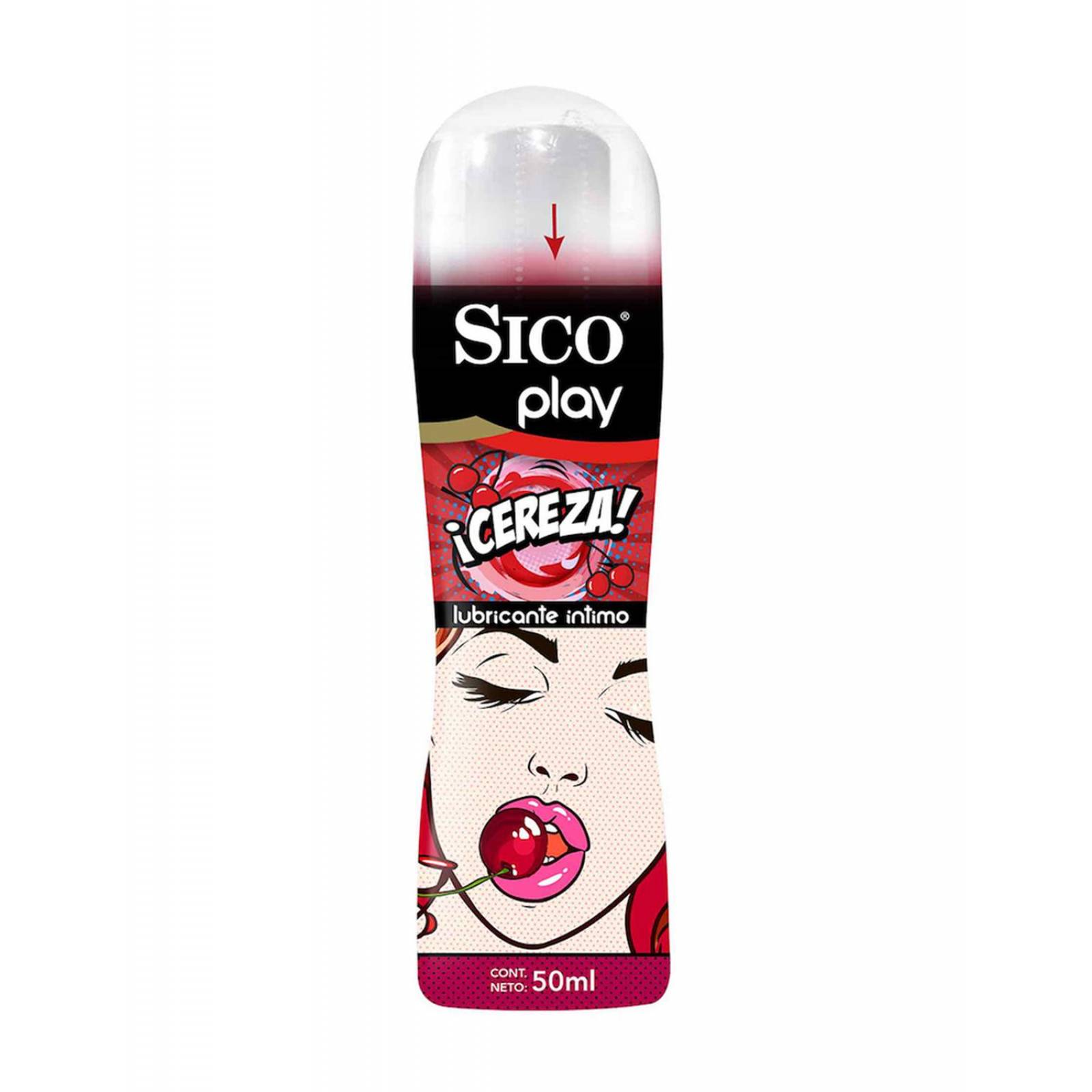 Lubricante íntimo Sico Cereza 50 ml 