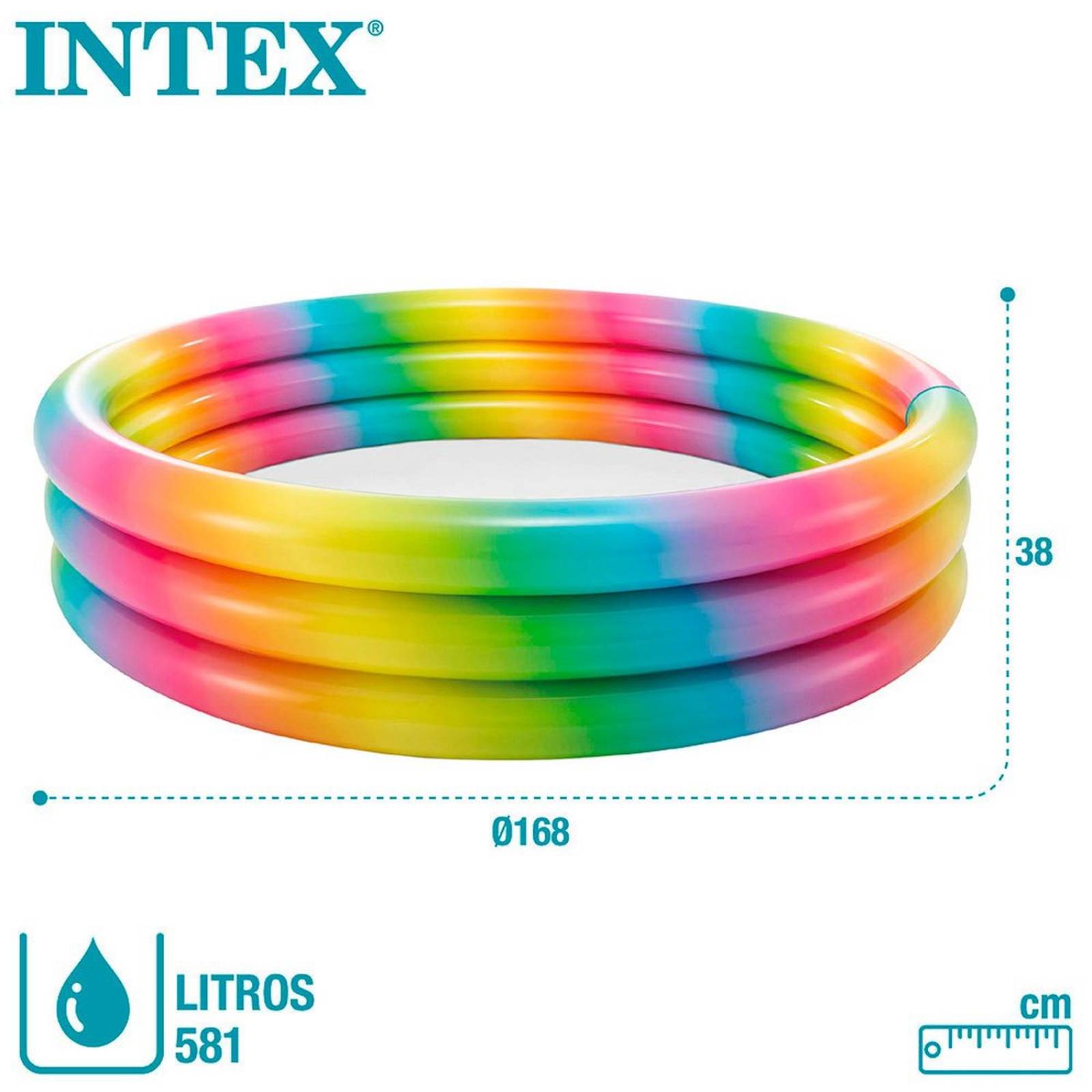 Alberca Inflable Caramelo para Niños Intex 58439 