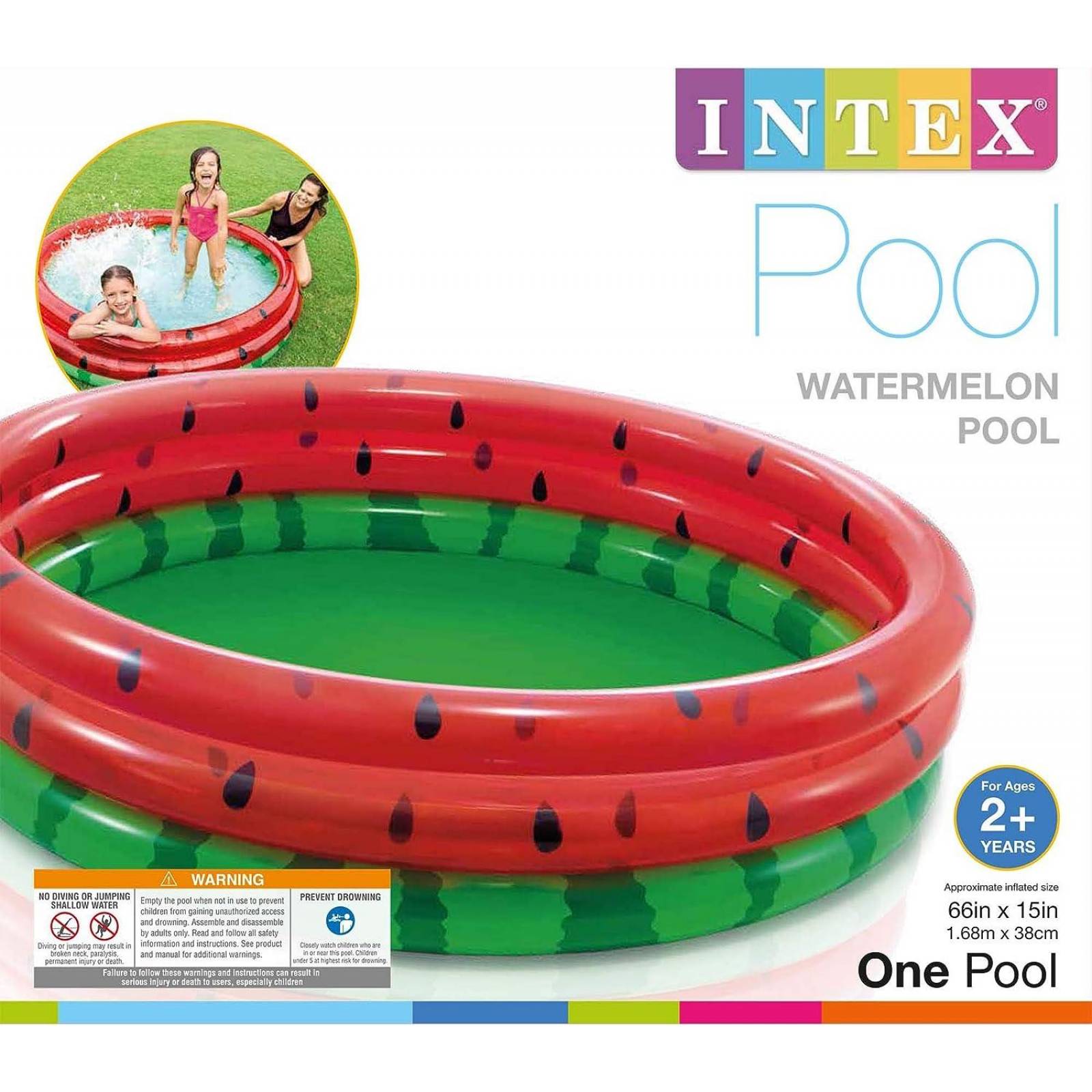 Alberca Inflable de Sandía Intex 58448