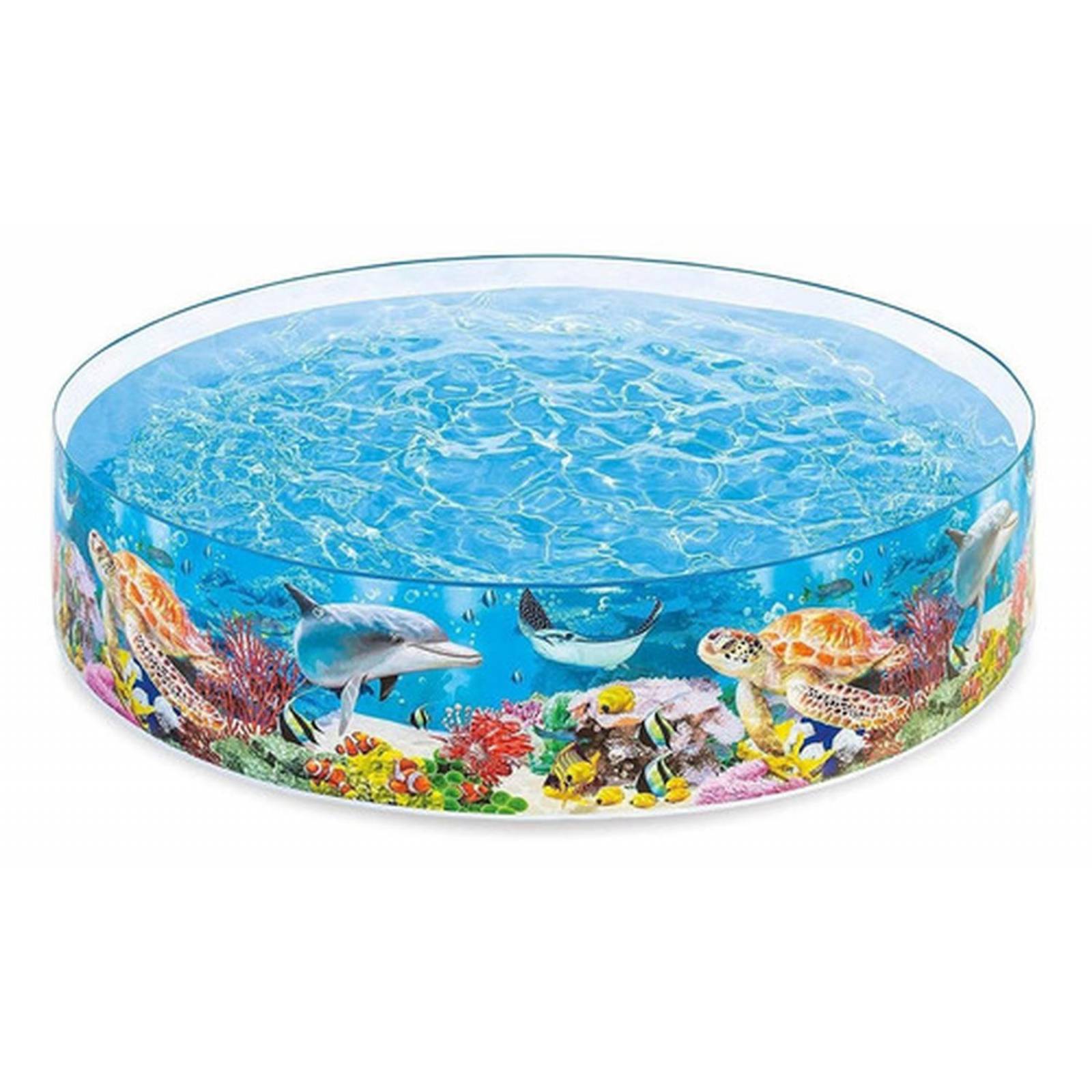 Alberca Rígida Para Niños Diseño Playa Intex 58472 