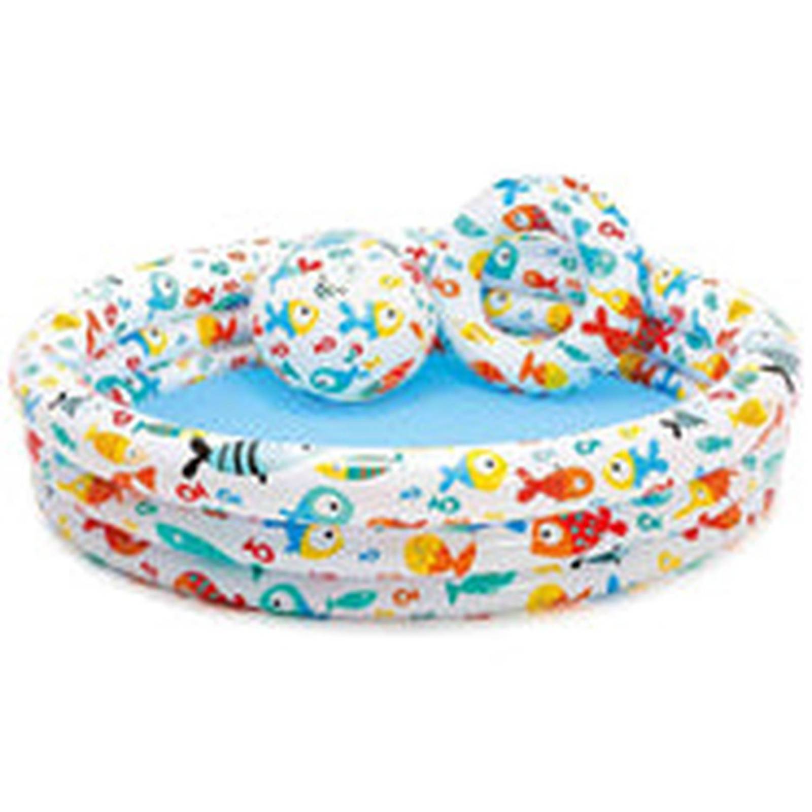 Alberca Inflable 3 piezas Diseño Playa Intex 59469 